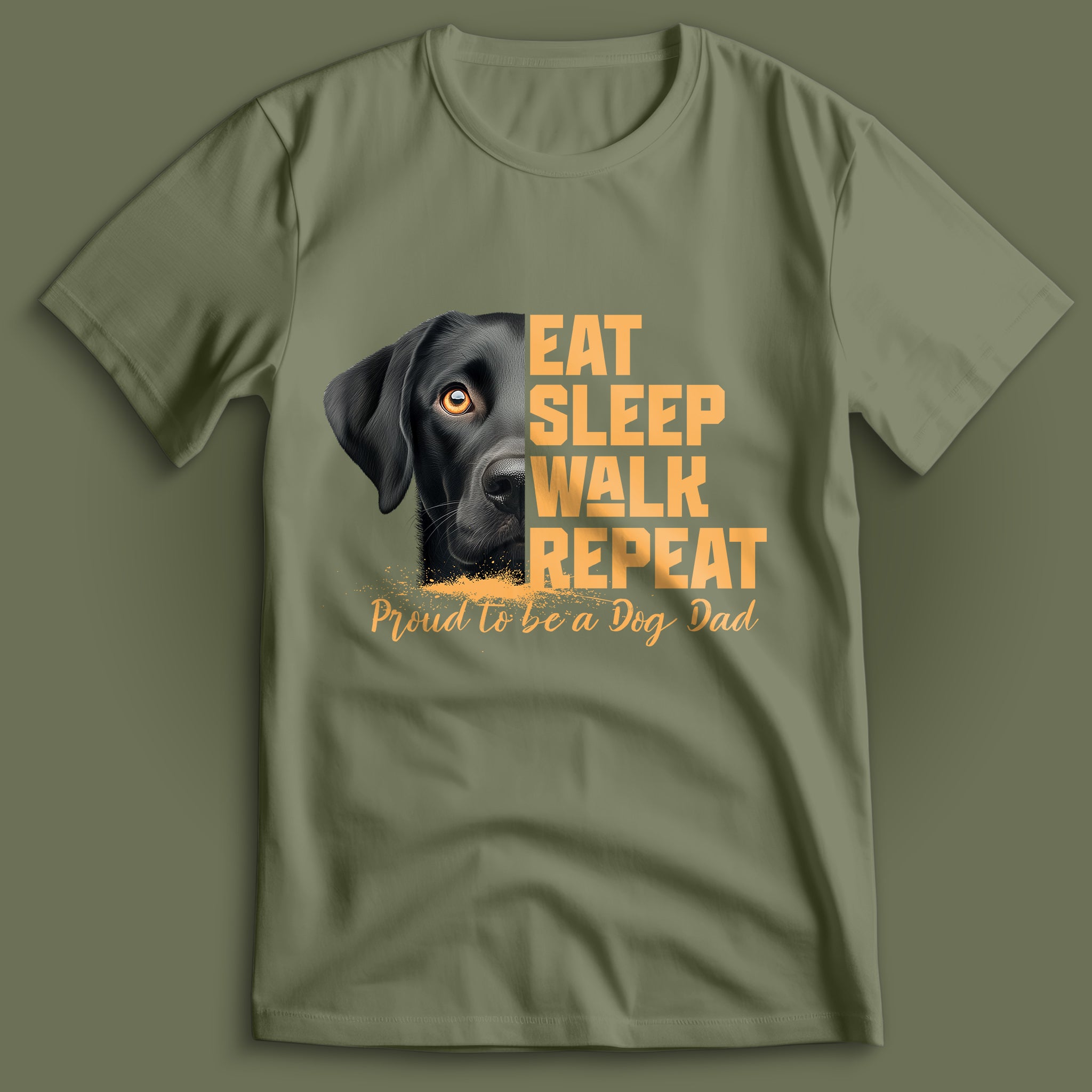 Dog Dad Labrador T-Shirt