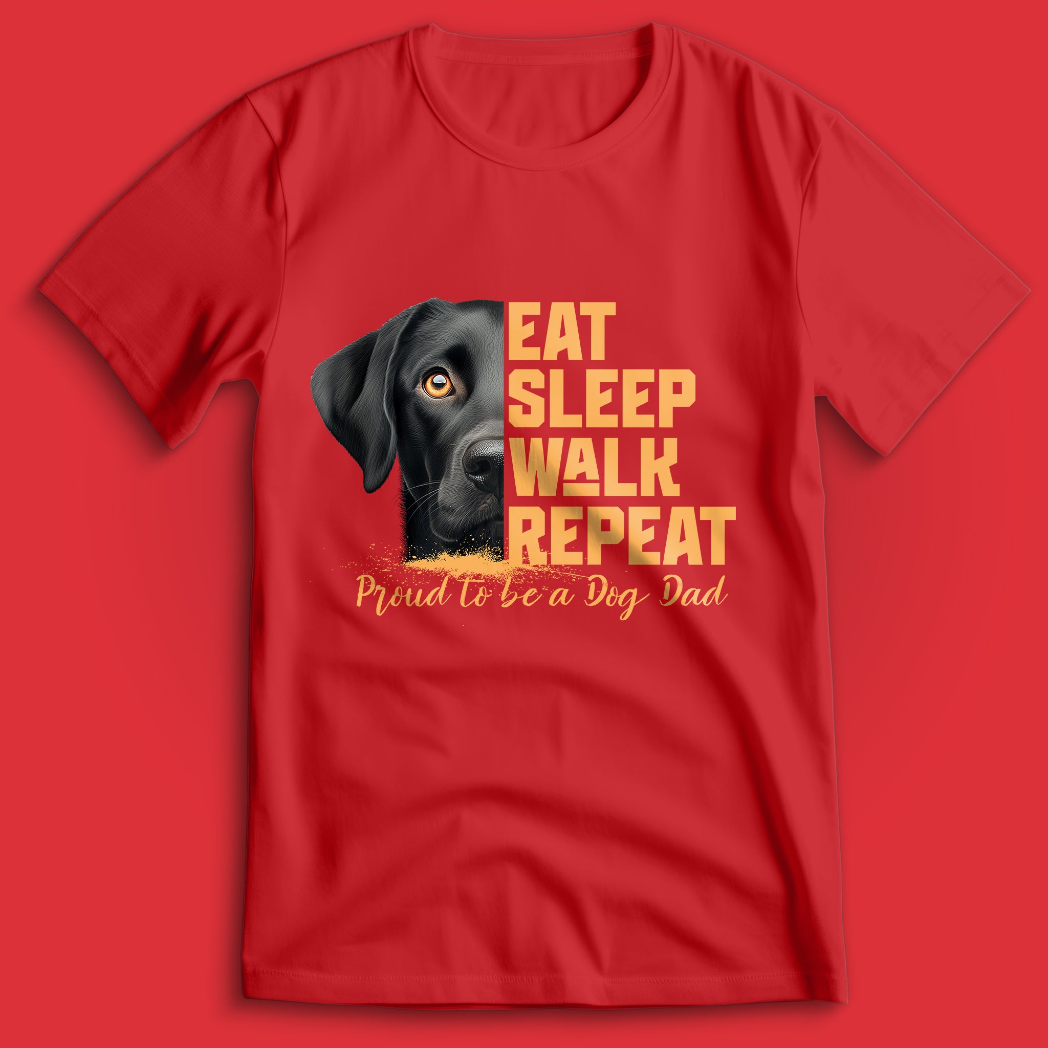 Dog Dad Labrador T-Shirt