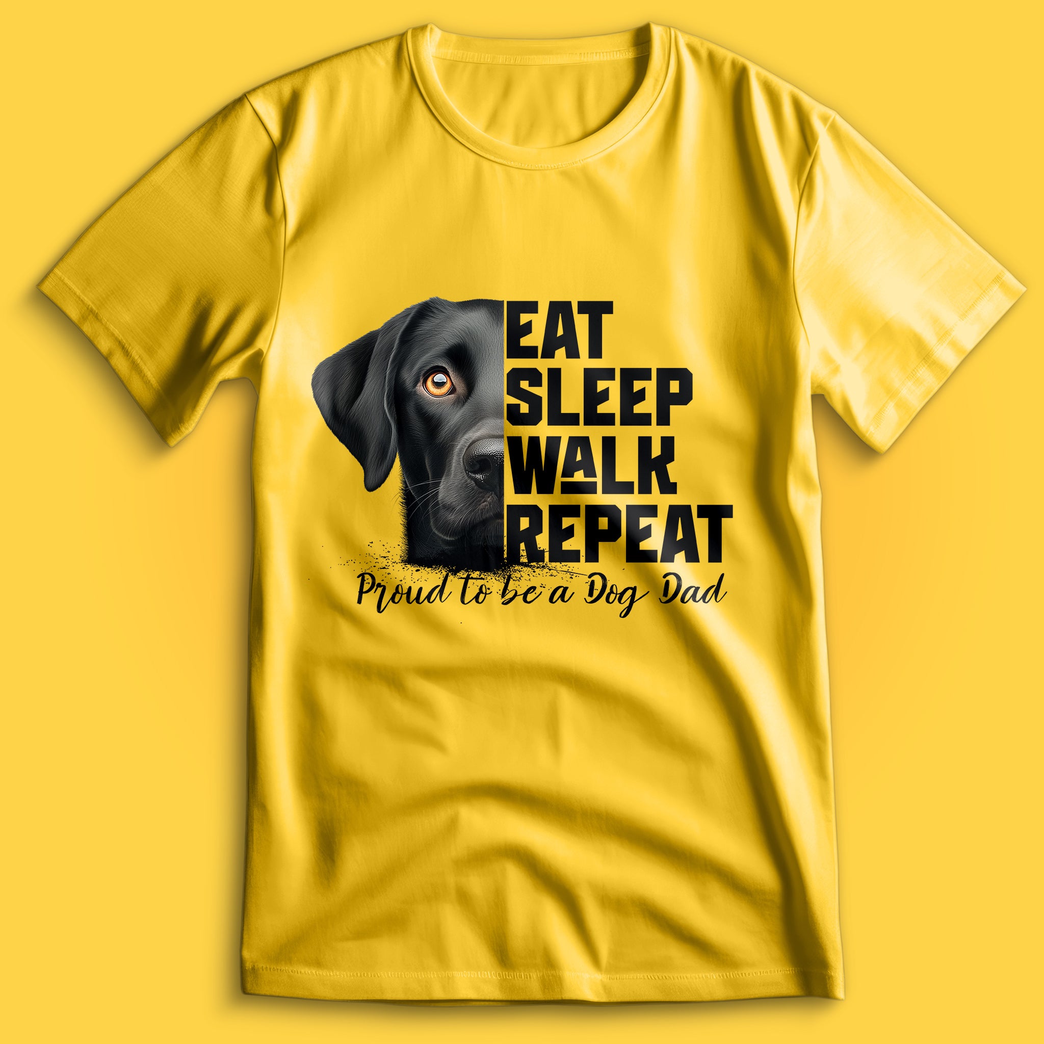 Dog Dad Labrador T-Shirt