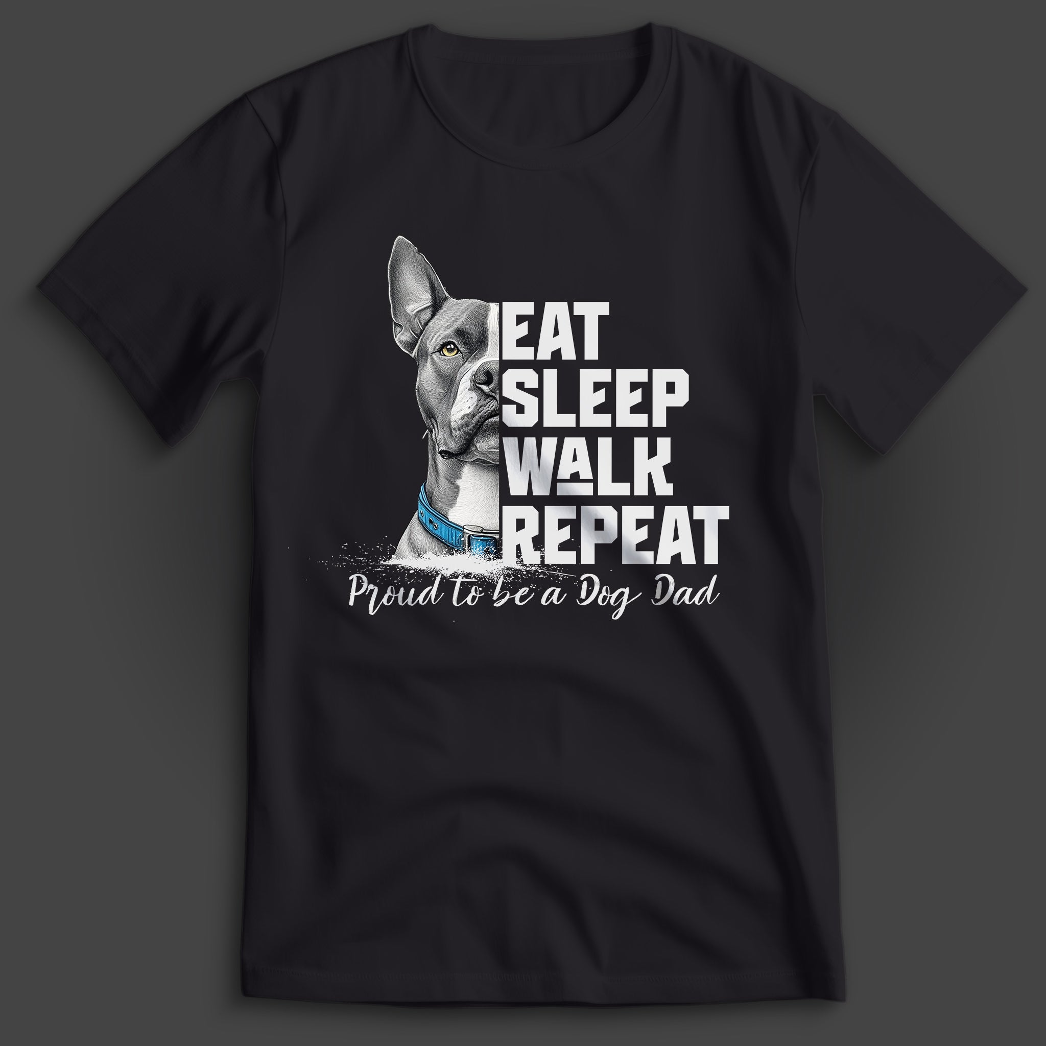 Dog Dad American Pitbull II T-Shirt