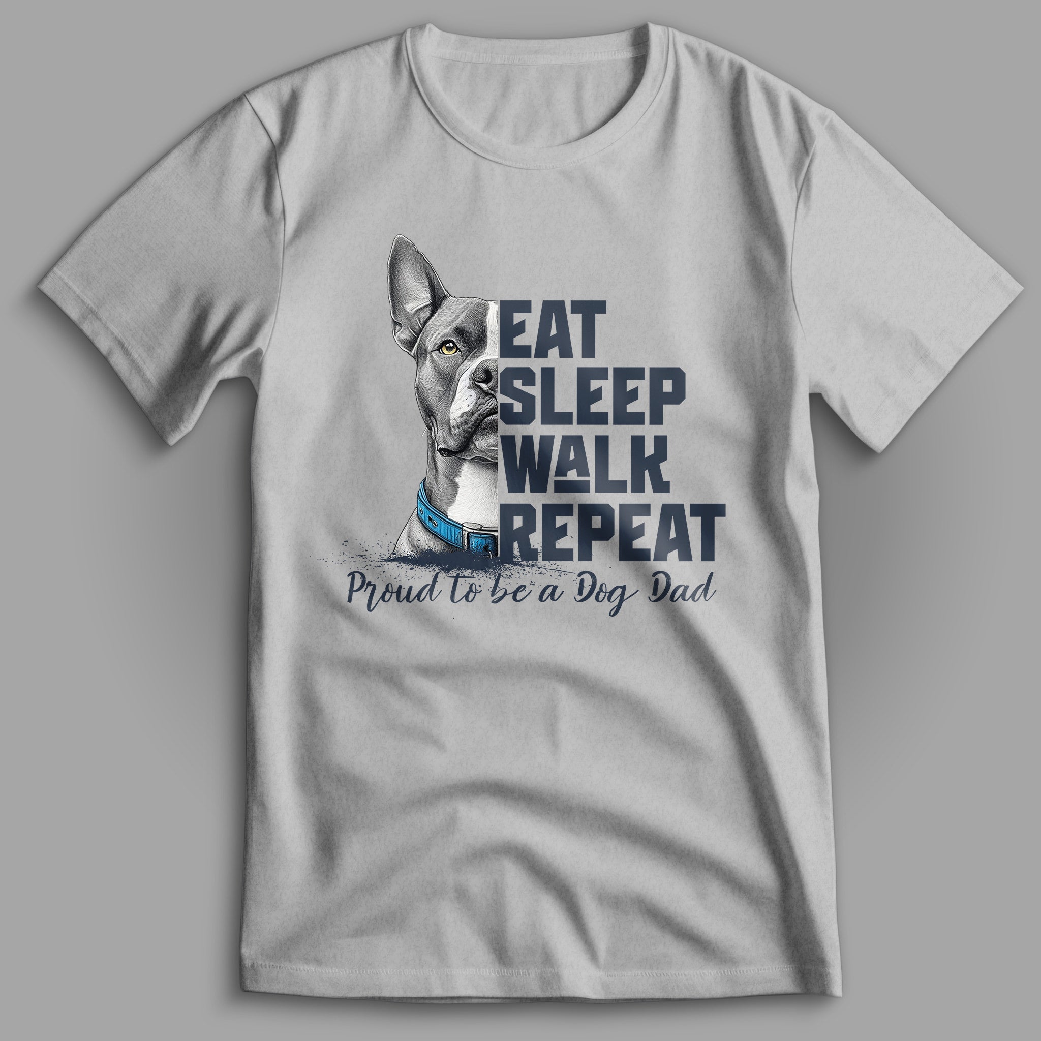 Dog Dad American Pitbull II T-Shirt