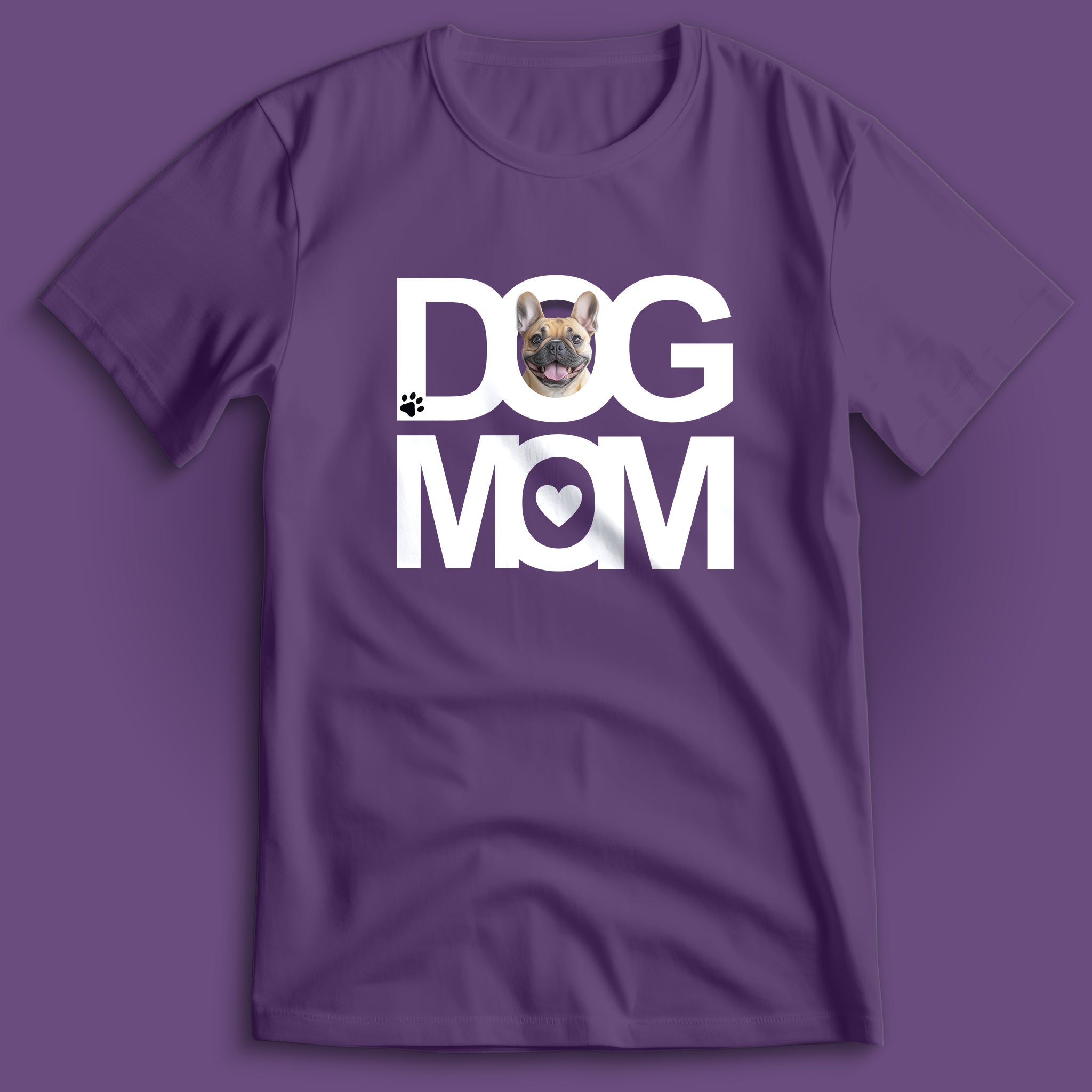 Dog Mom French Bulldog T-Shirt