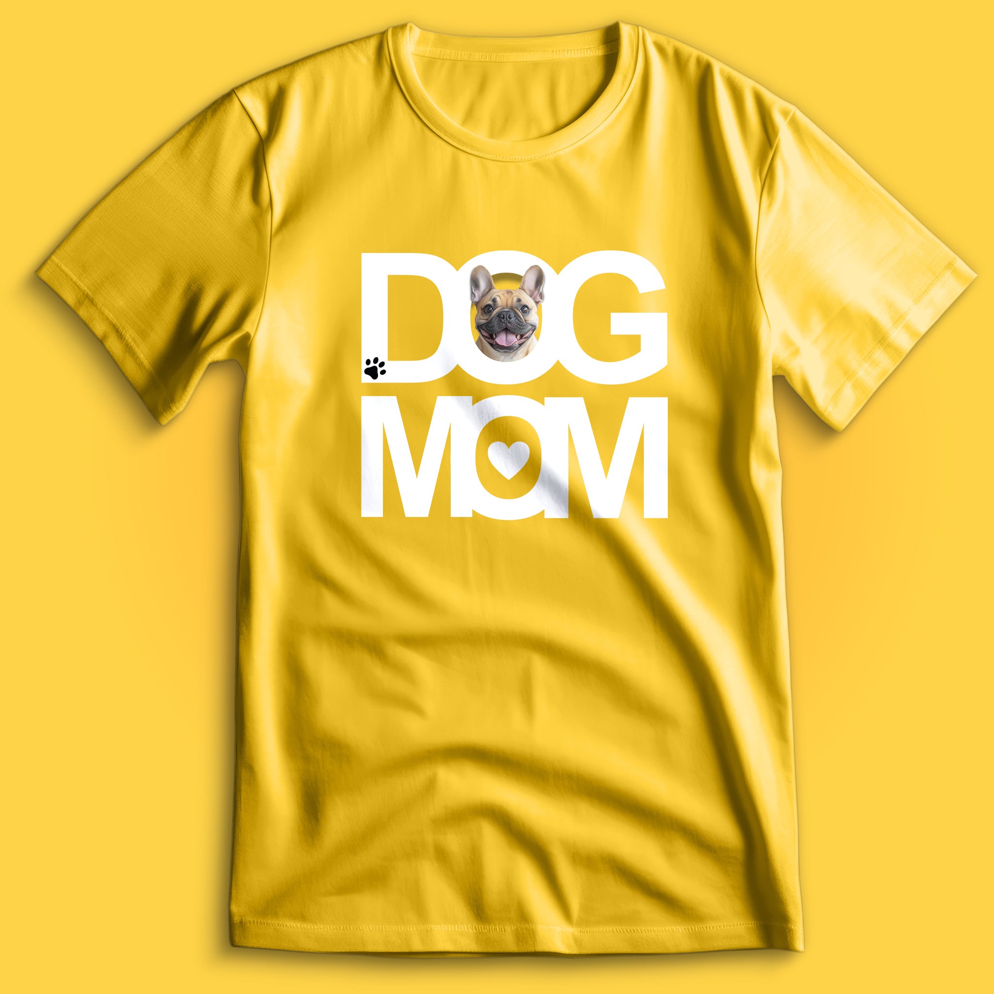 Dog Mom French Bulldog T-Shirt