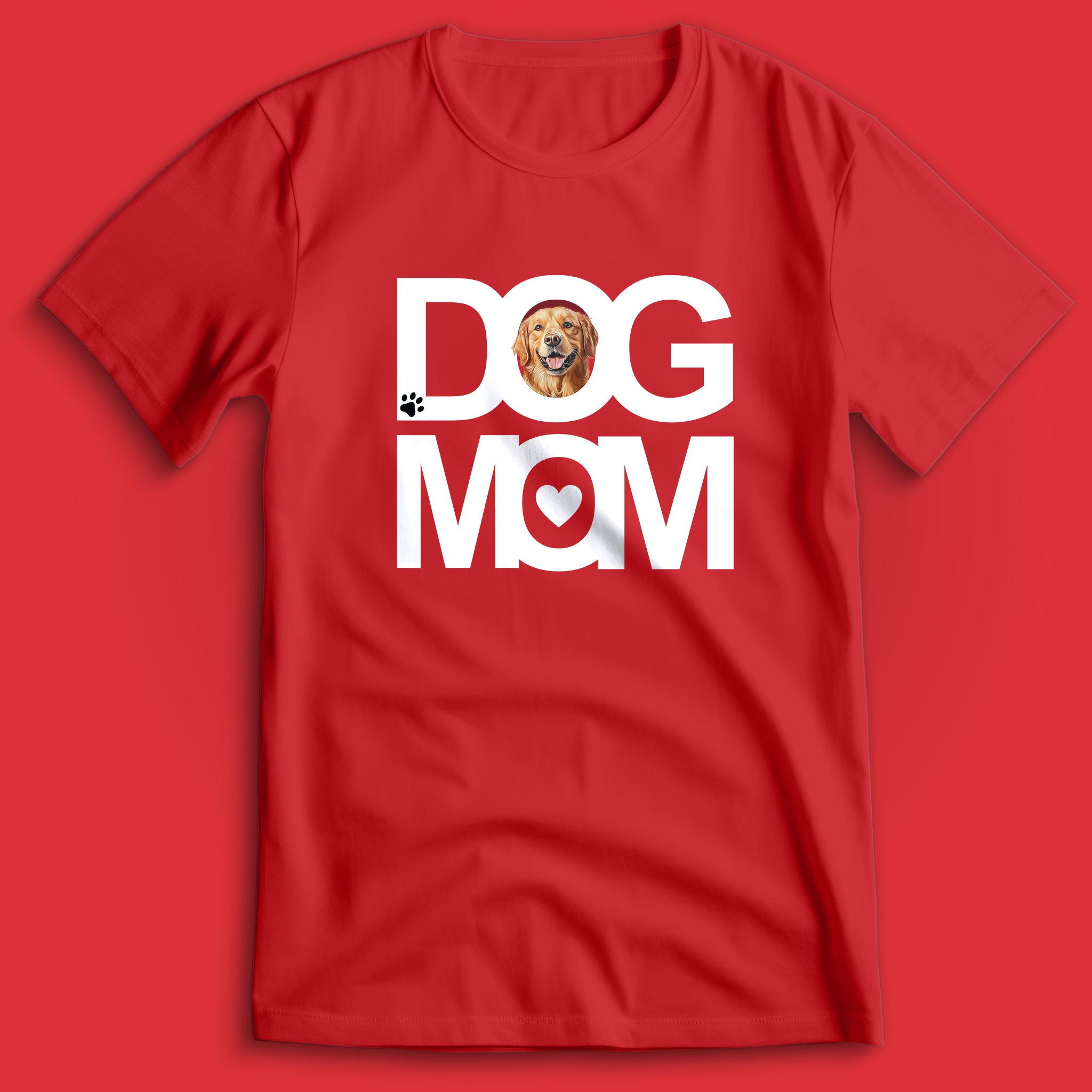 Dog Mom Golden Retriever T-Shirt