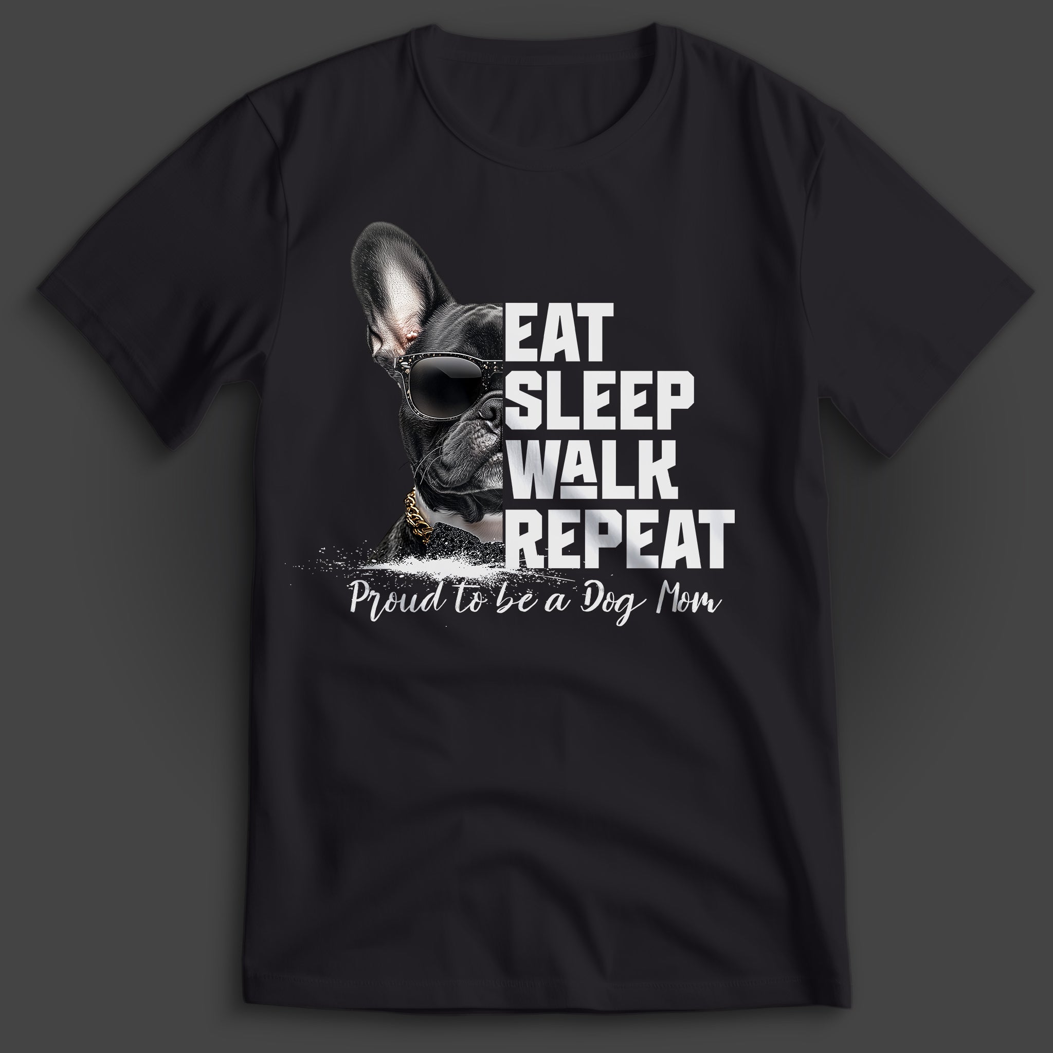 Dog Mom French Bulldog T-Shirt