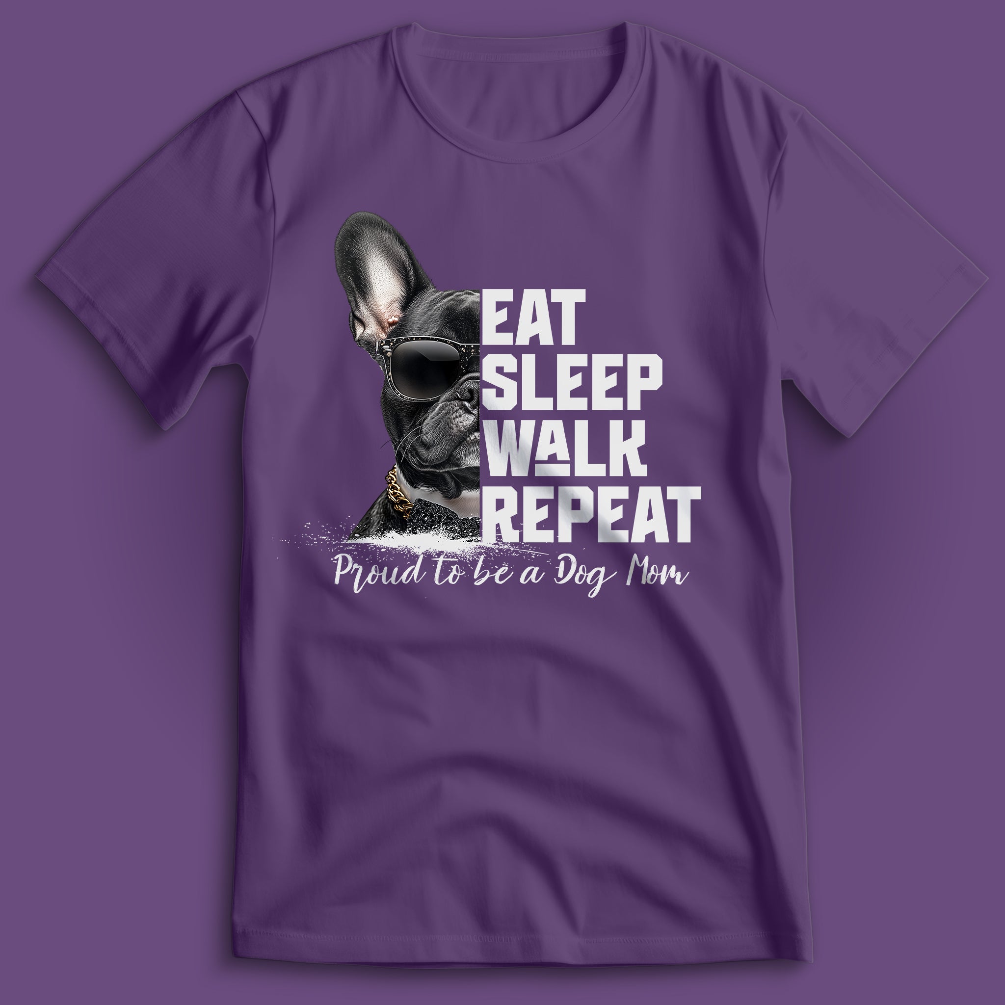 Dog Mom French Bulldog T-Shirt