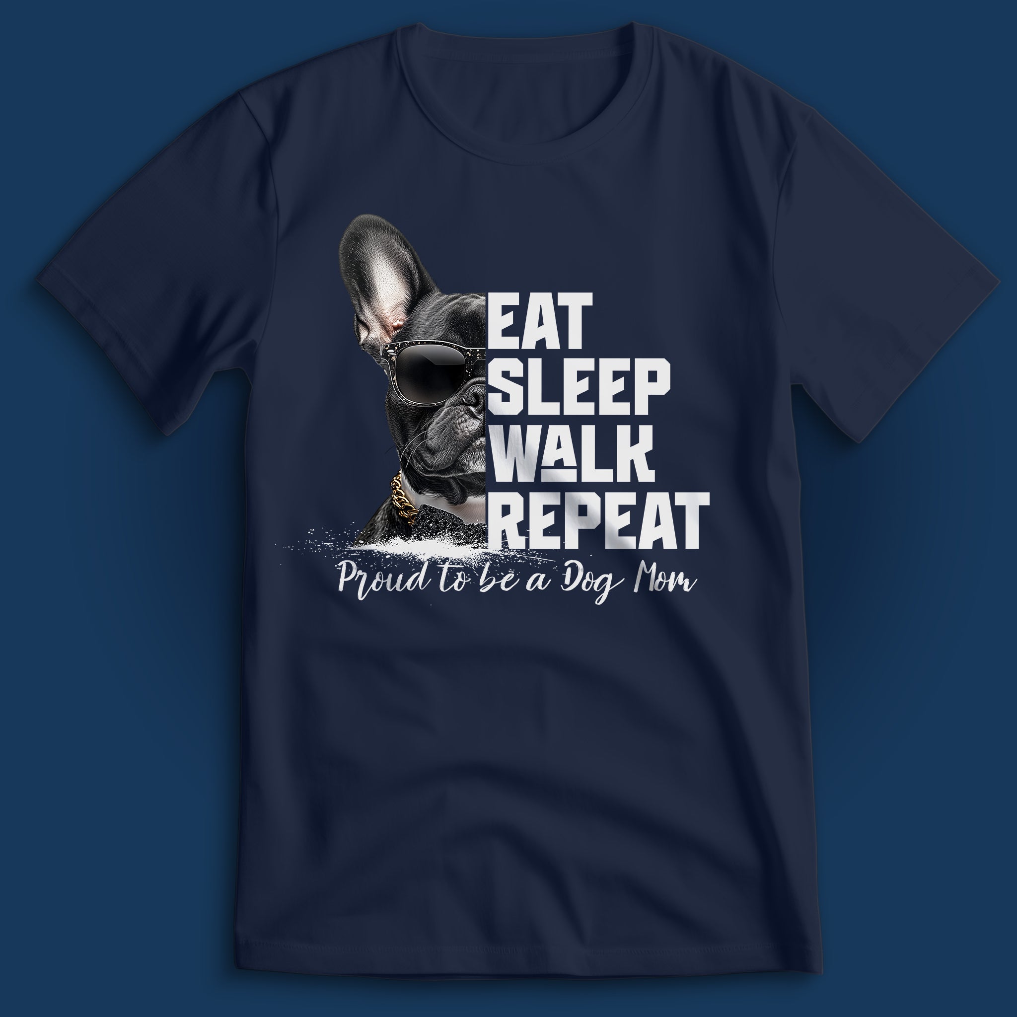 Dog Mom French Bulldog T-Shirt