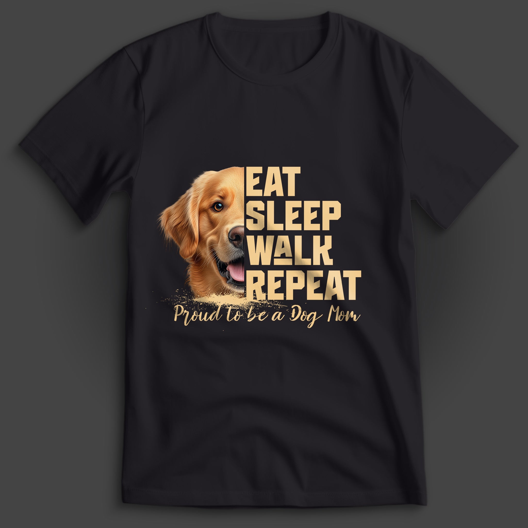 Dog Mom Golden Retriever T-Shirt