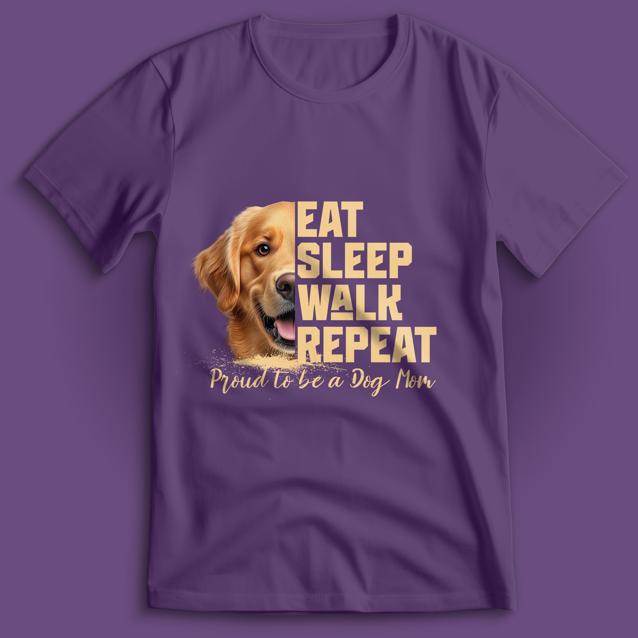 Dog Mom Golden Retriever T-Shirt