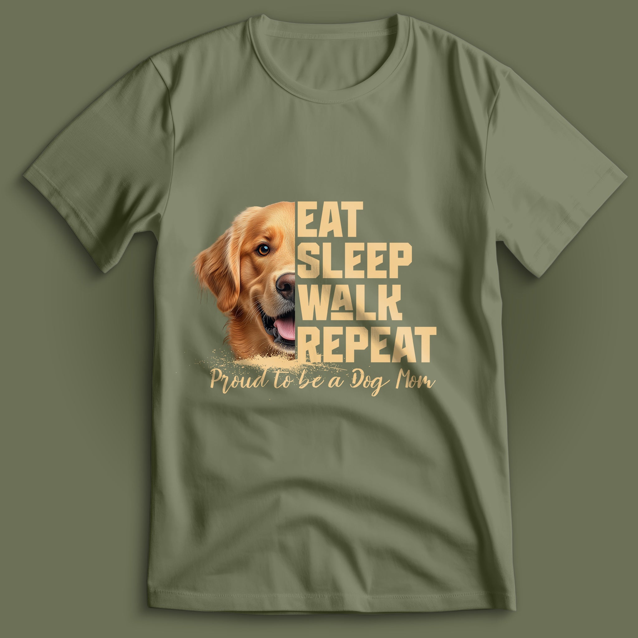 Dog Mom Golden Retriever T-Shirt