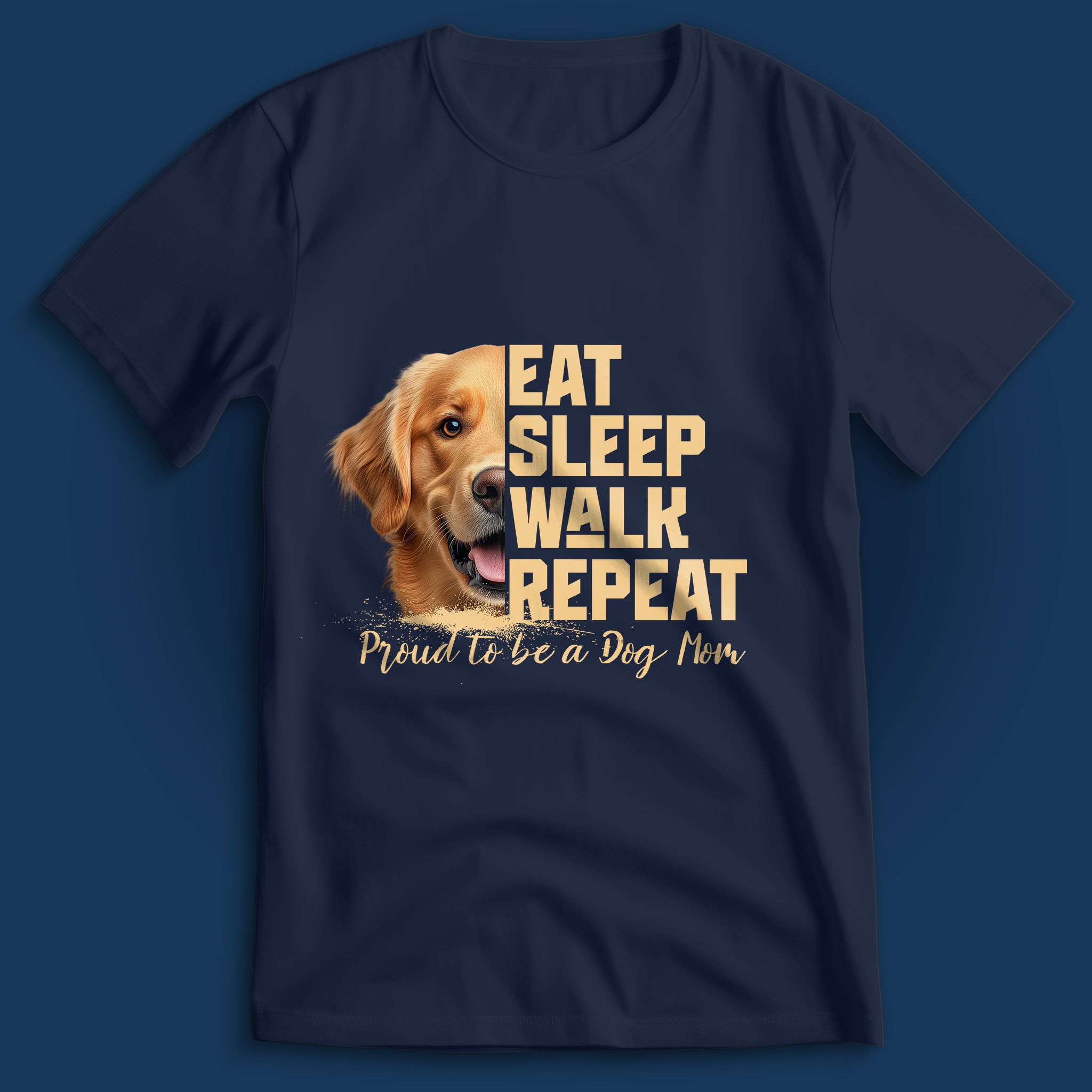 Dog Mom Golden Retriever T-Shirt