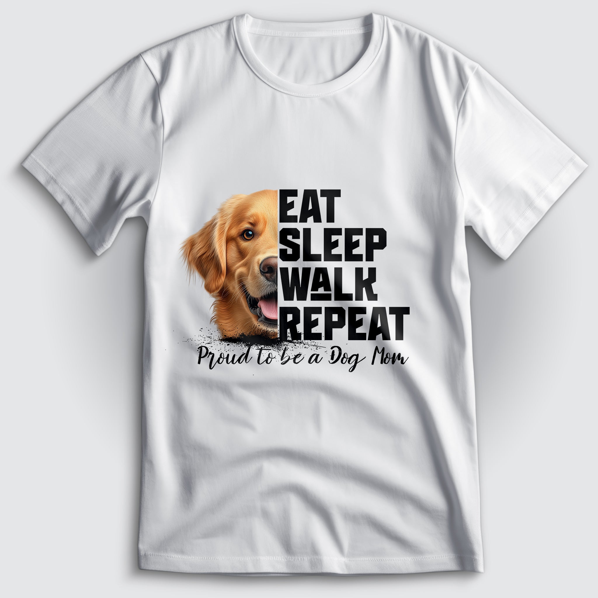 Dog Mom Golden Retriever T-Shirt
