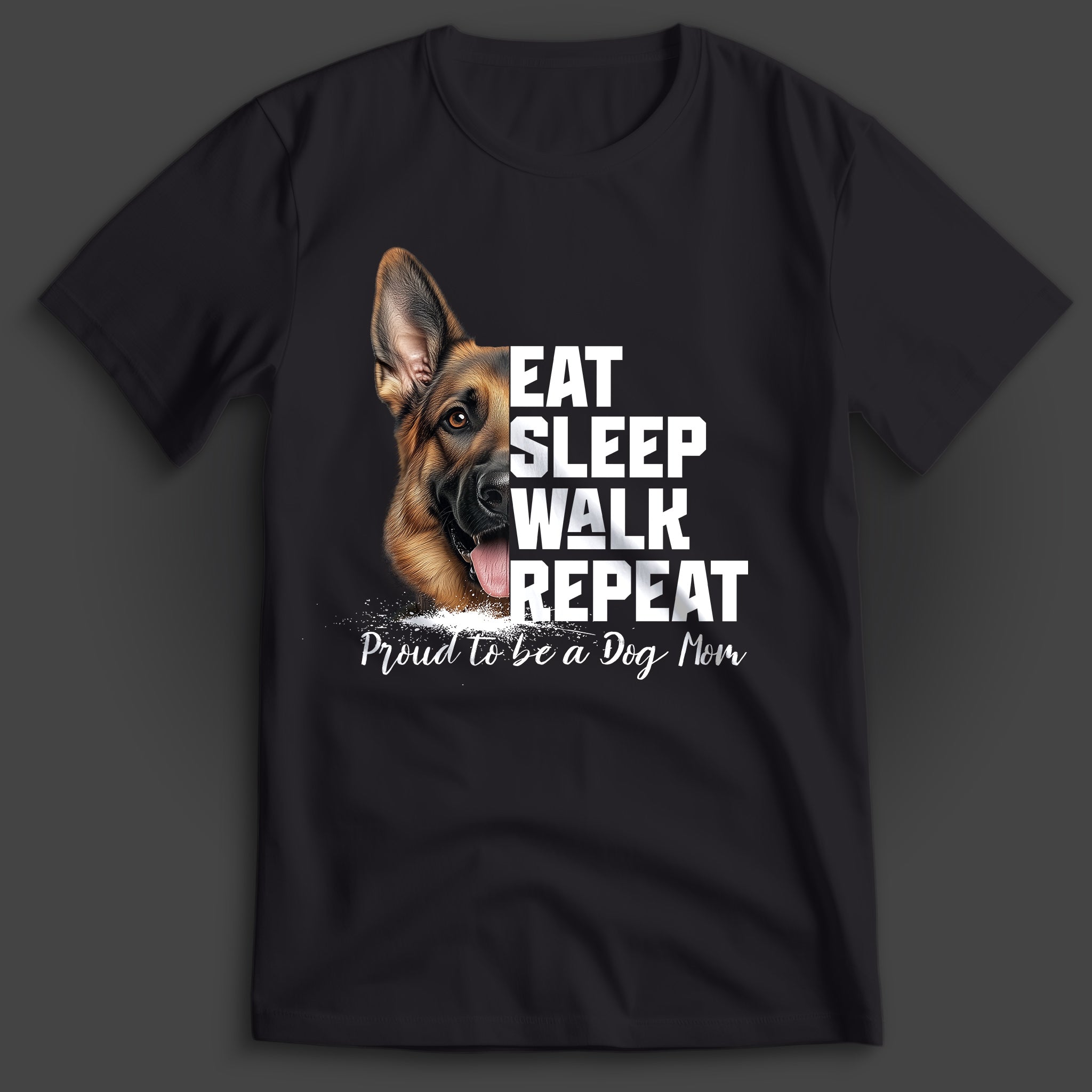 Dog Mom German Shepherd T-Shirt
