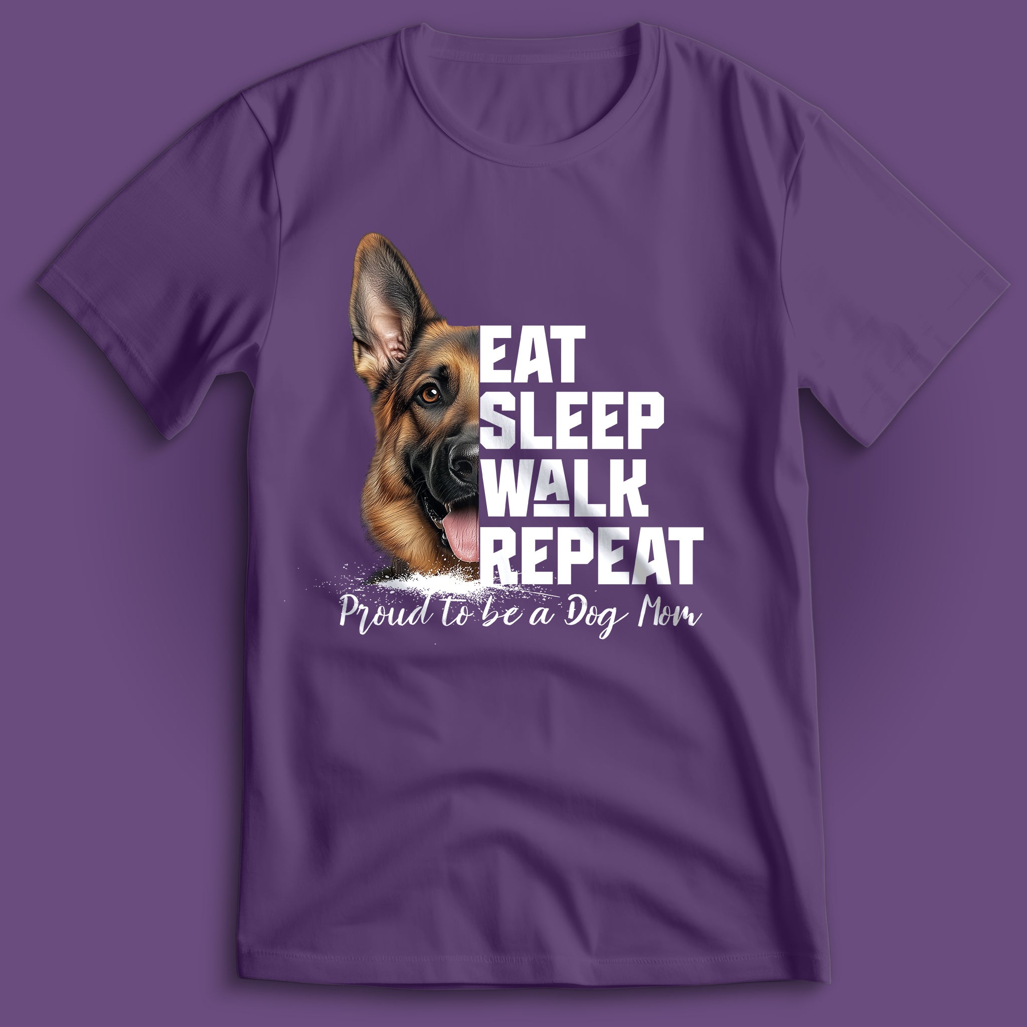 Dog Mom German Shepherd T-Shirt