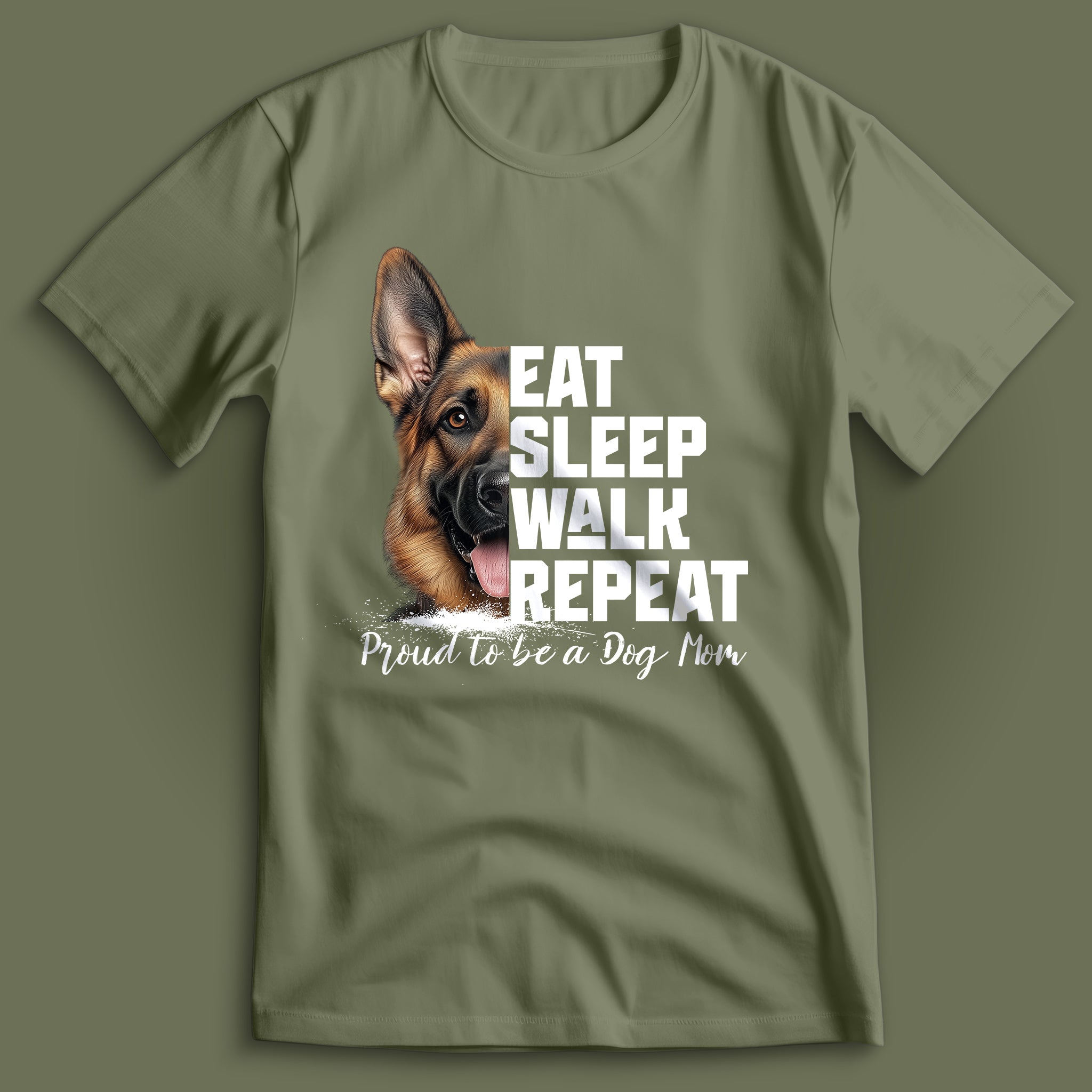 Dog Mom German Shepherd T-Shirt