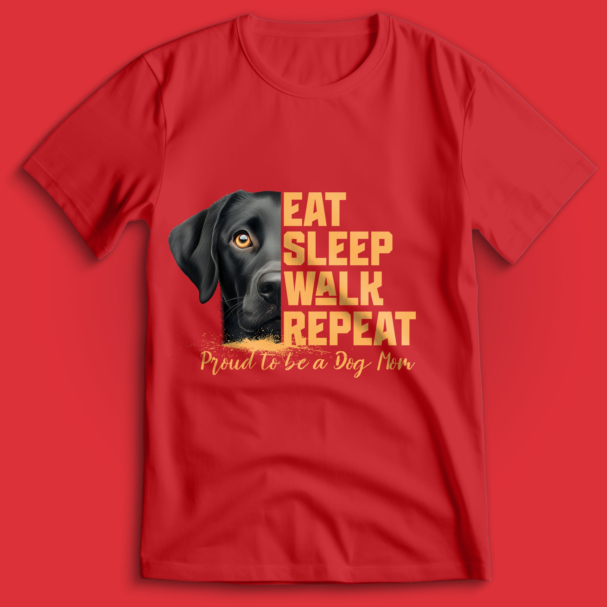 Dog Mom Labrador T-Shirt