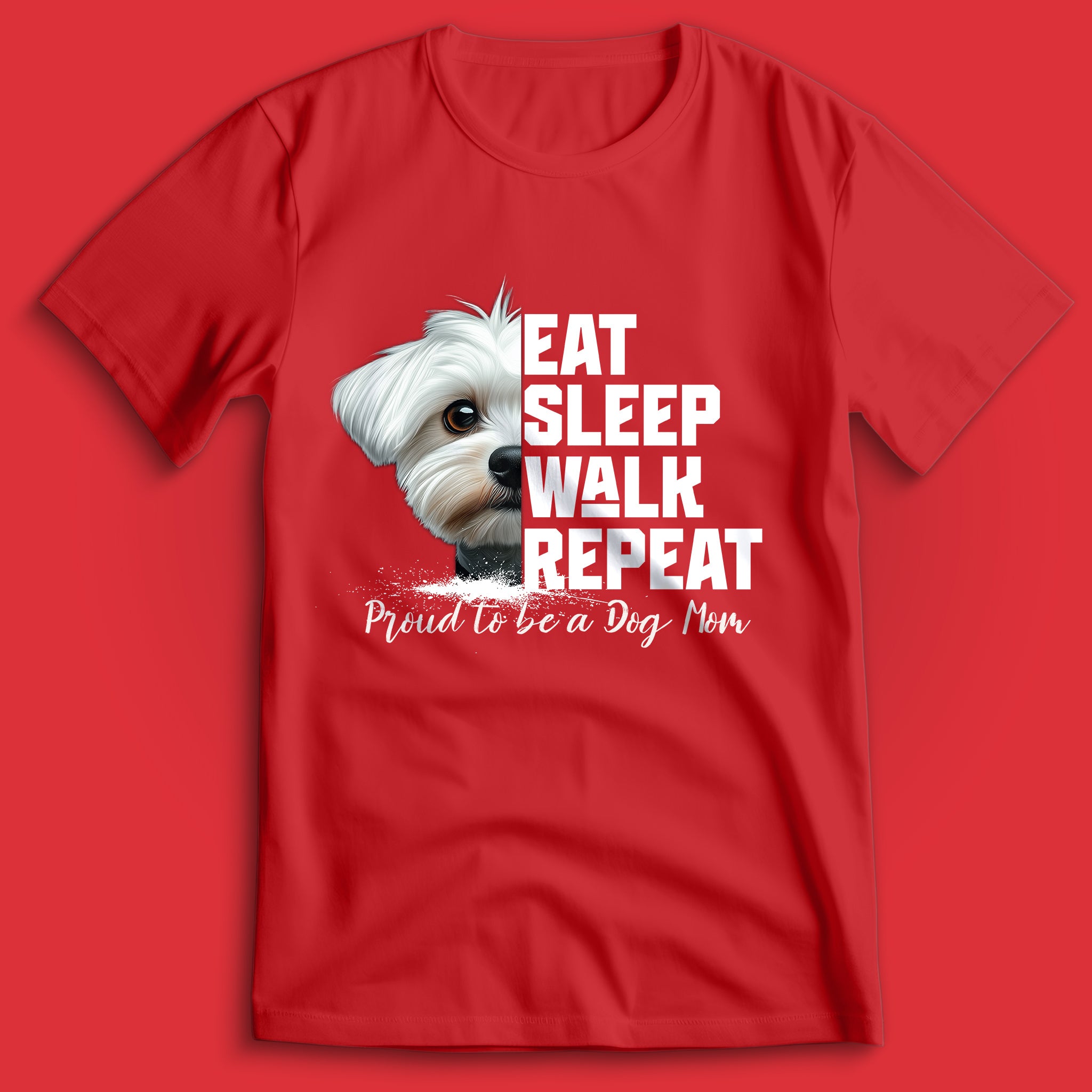 Dog Mom Maltipoo T-Shirt