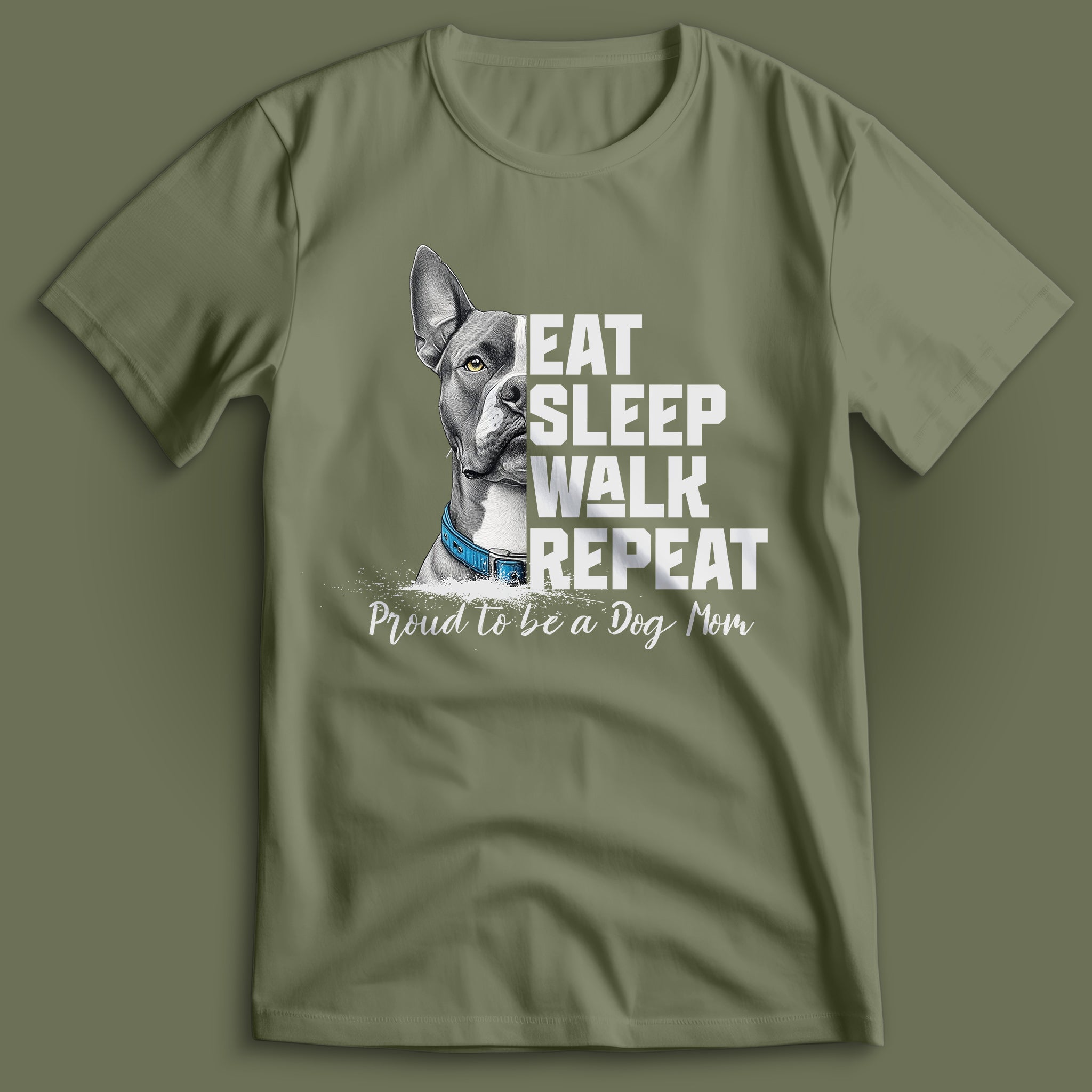 Dog Mom American Pitbull II T-Shirt