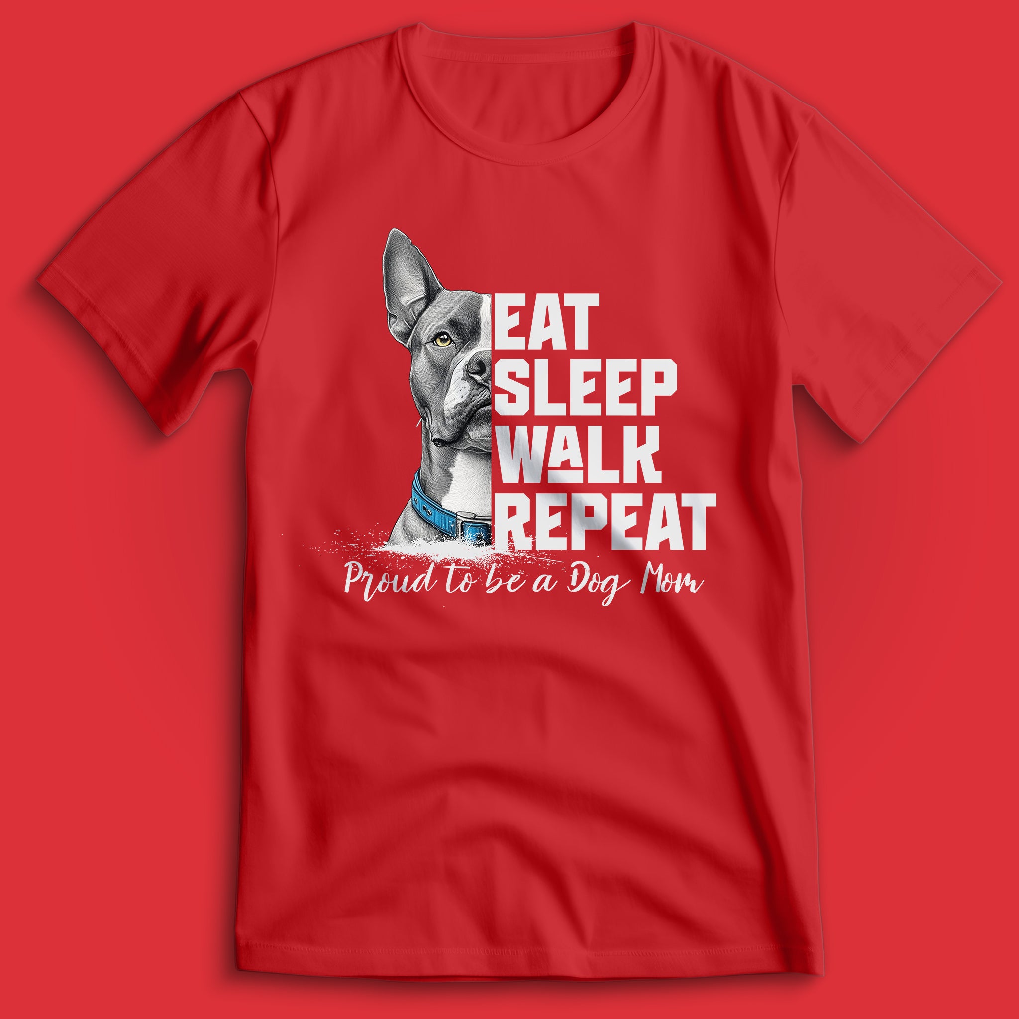 Dog Mom American Pitbull II T-Shirt