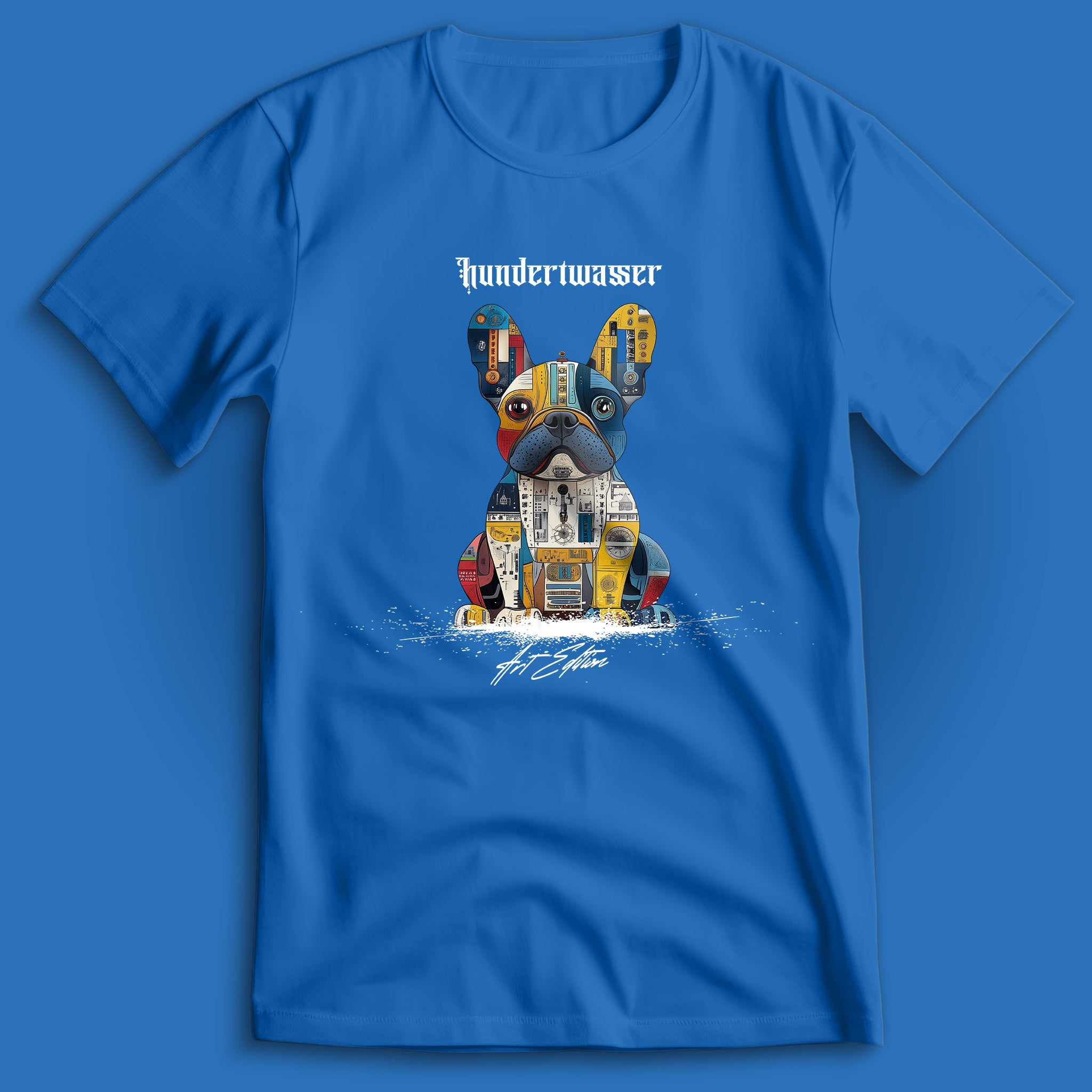 French Bulldog Art Edition Hundertwasser T-Shirt