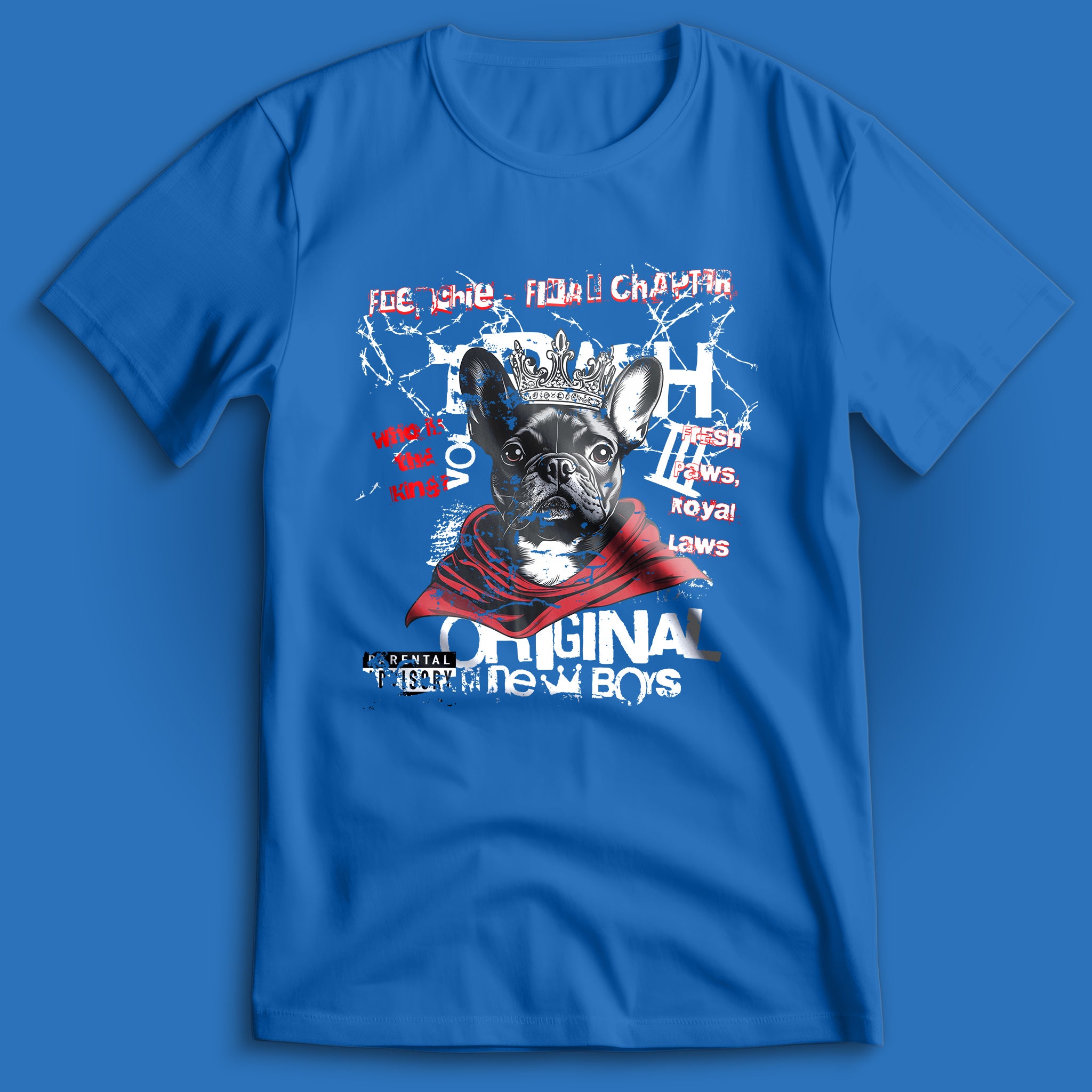 French Bulldog Who Is The King Artist Edition T-Shirt