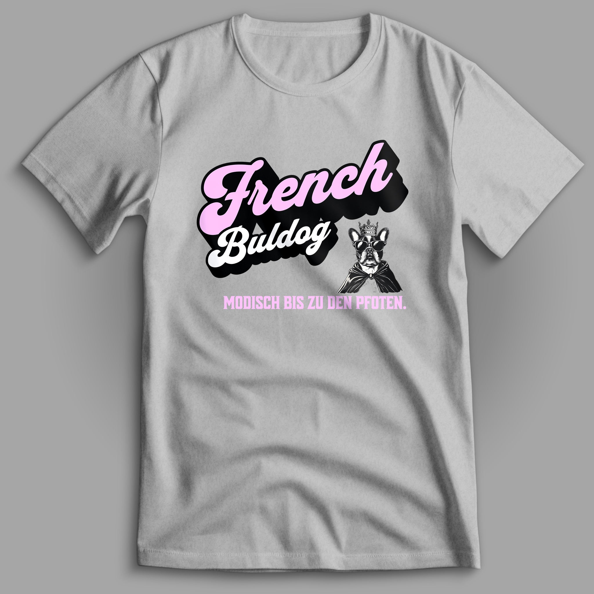French Bulldog Modische Pfoten T-Shirt