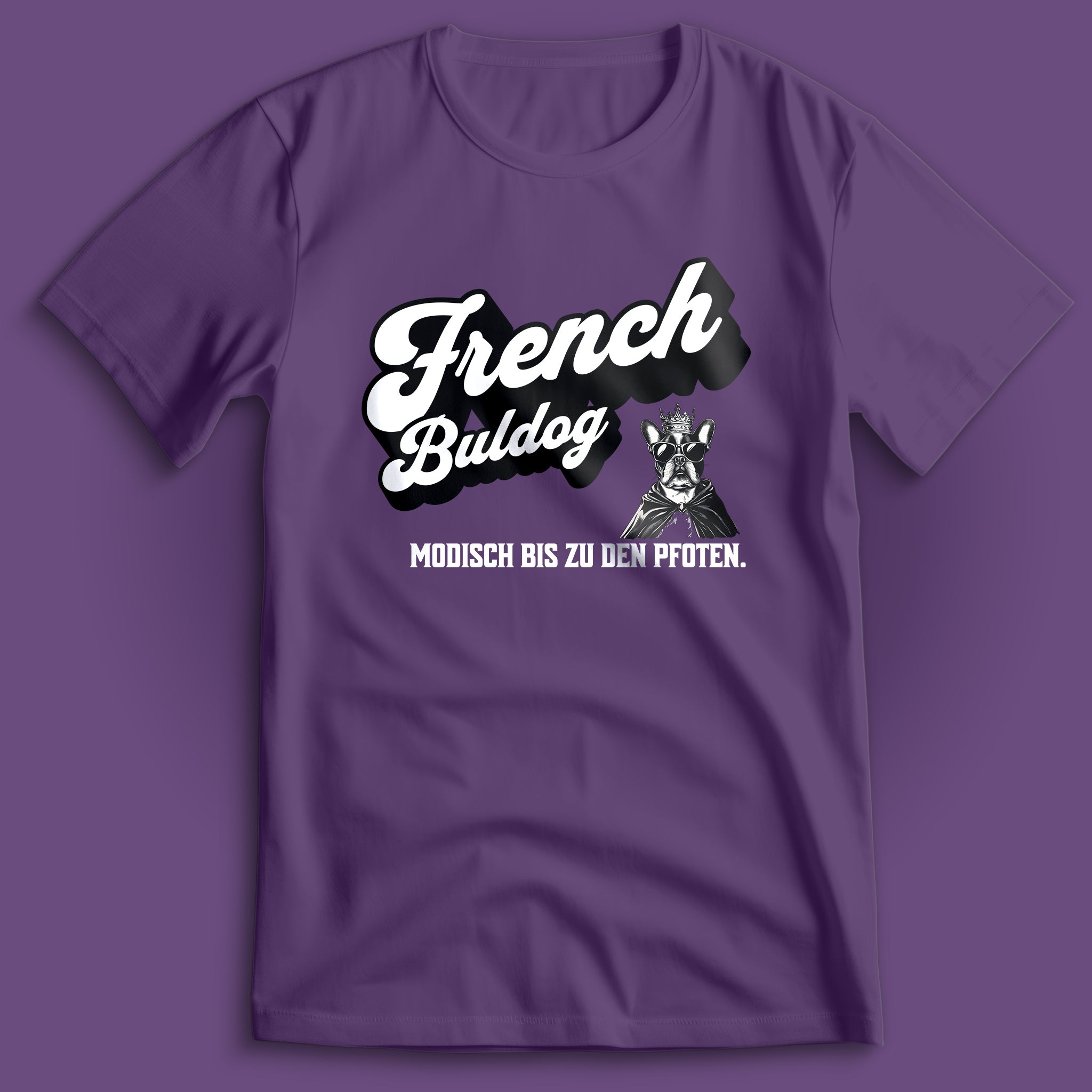 French Bulldog Modische Pfoten T-Shirt