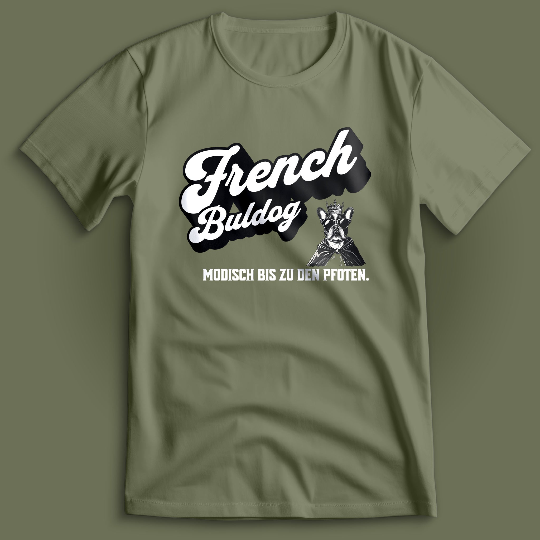 French Bulldog Modische Pfoten T-Shirt