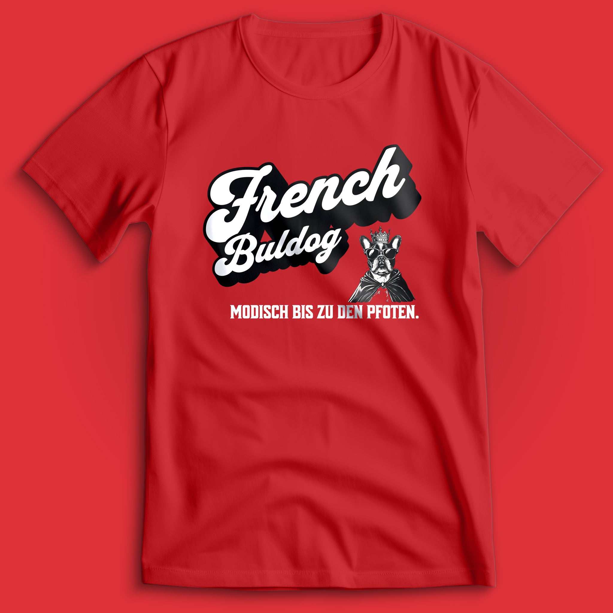 French Bulldog Modische Pfoten T-Shirt
