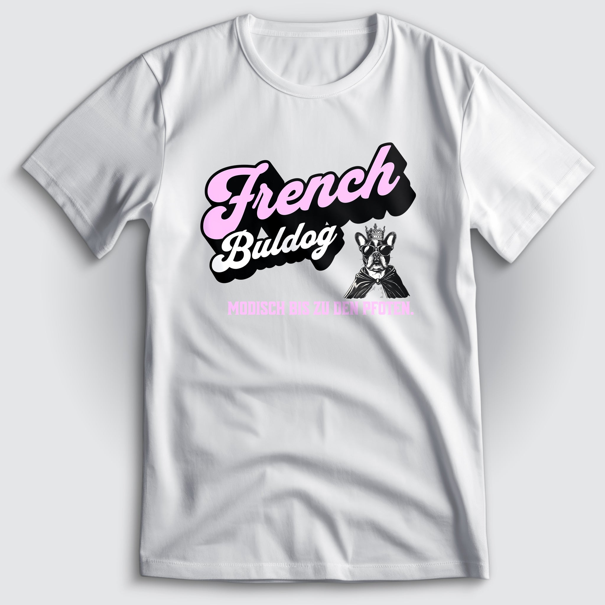 French Bulldog Modische Pfoten T-Shirt