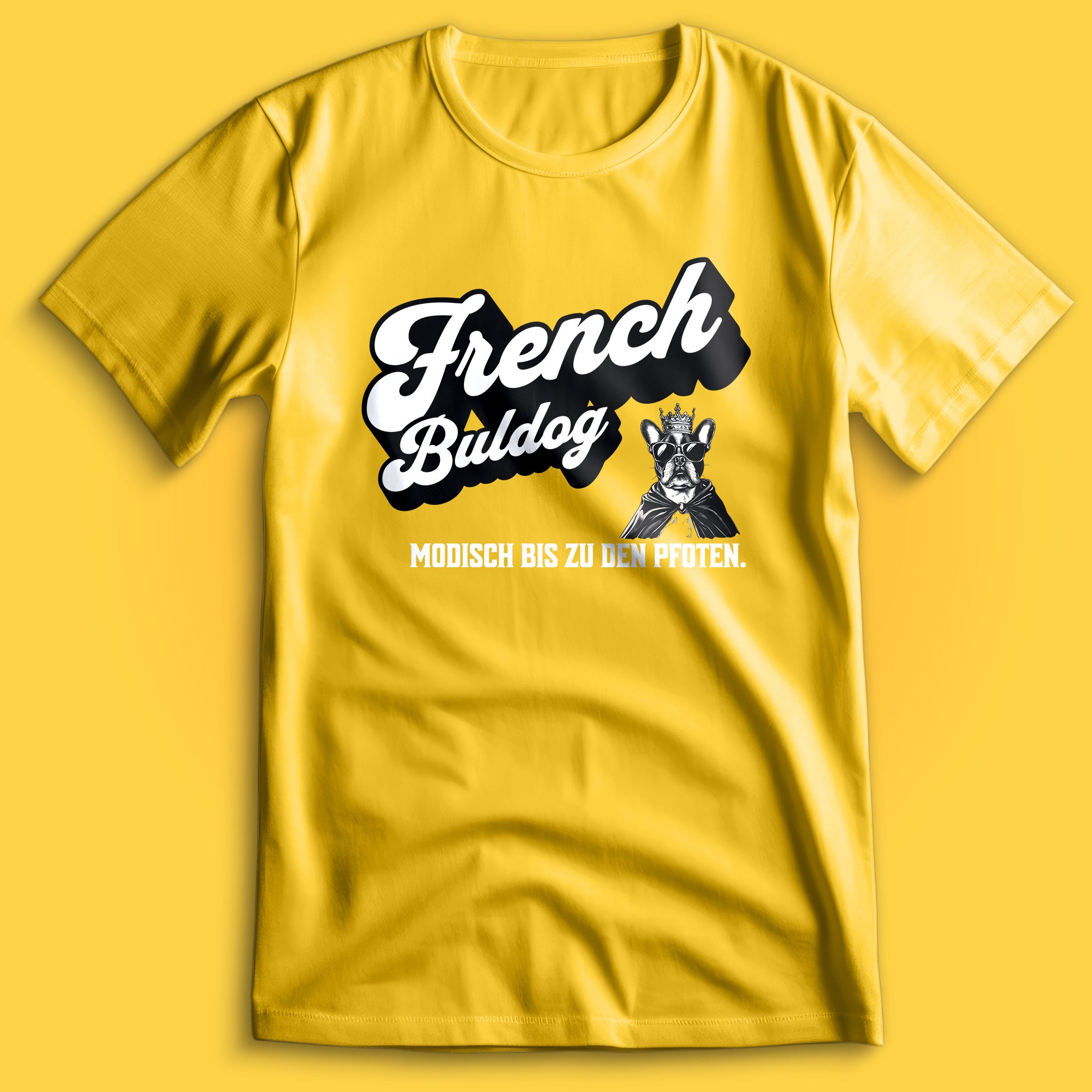 French Bulldog Modische Pfoten T-Shirt