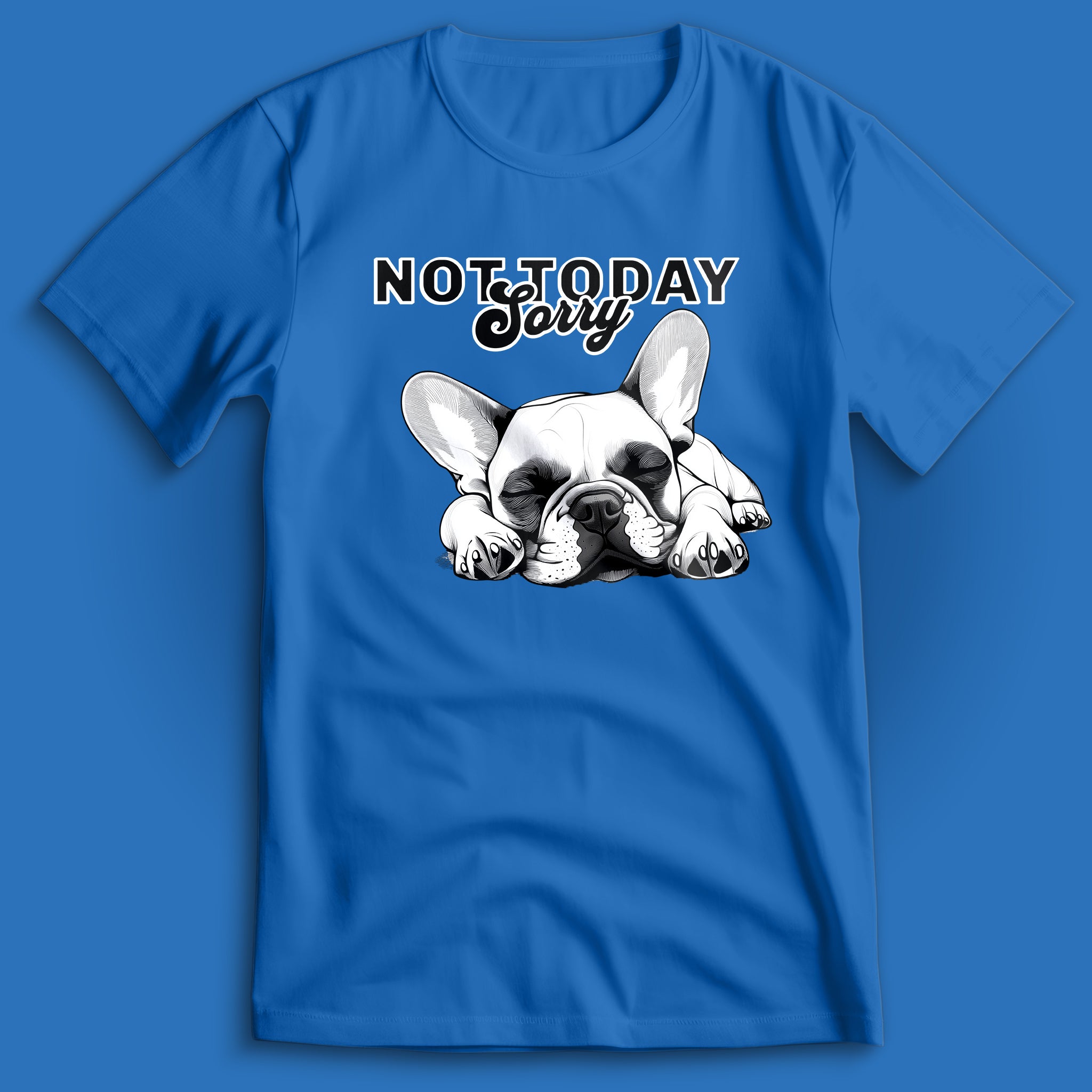 Not Today Sorry Frenchie T-Shirt