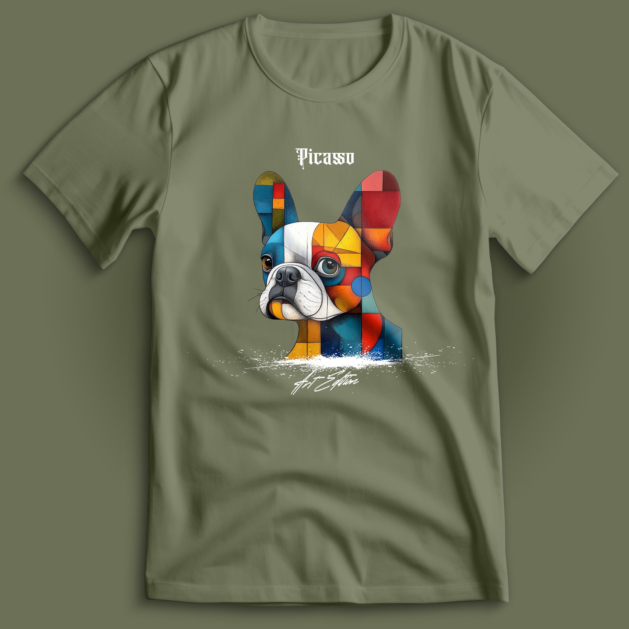 French Bulldog Art Edition Picasso T-Shirt
