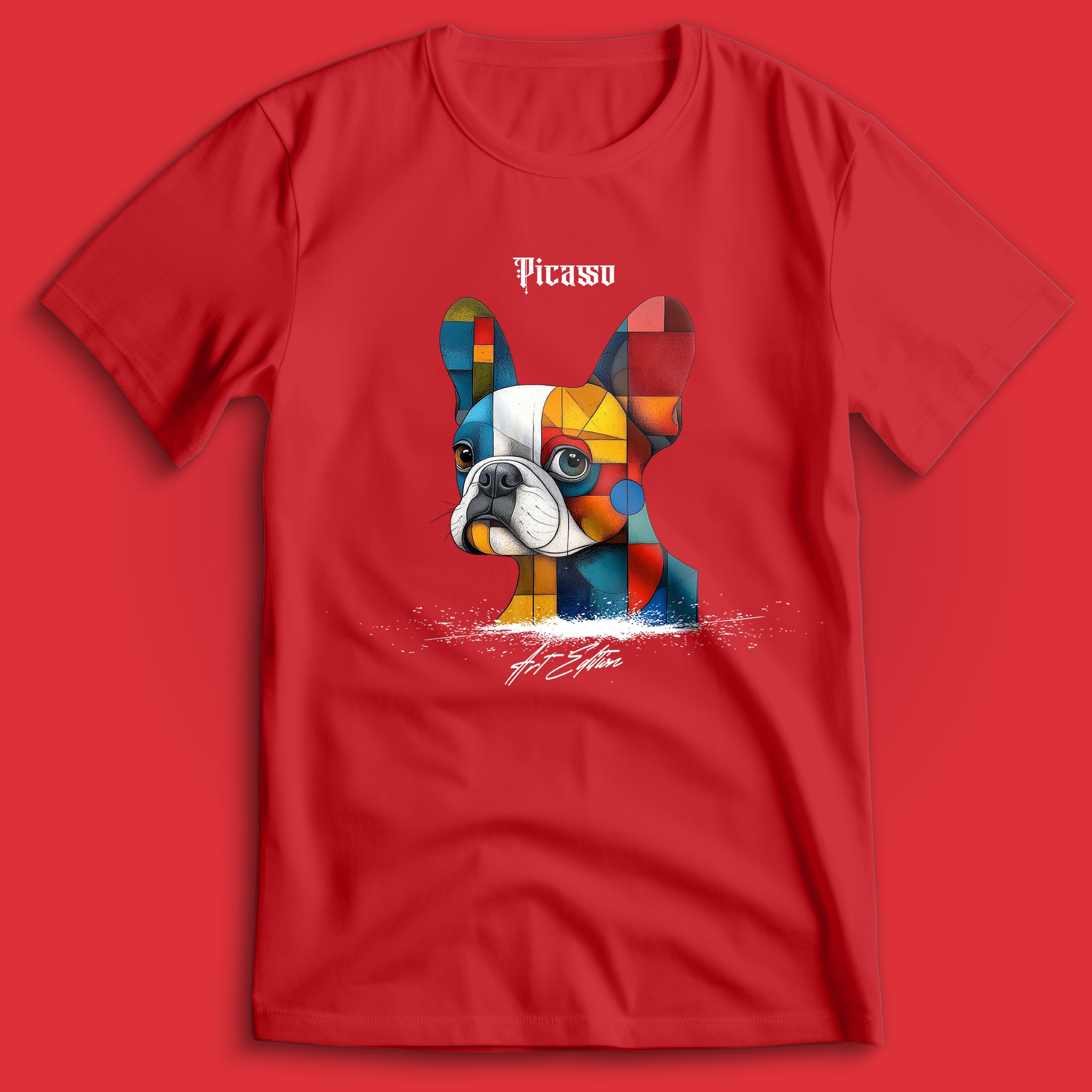 French Bulldog Art Edition Picasso T-Shirt