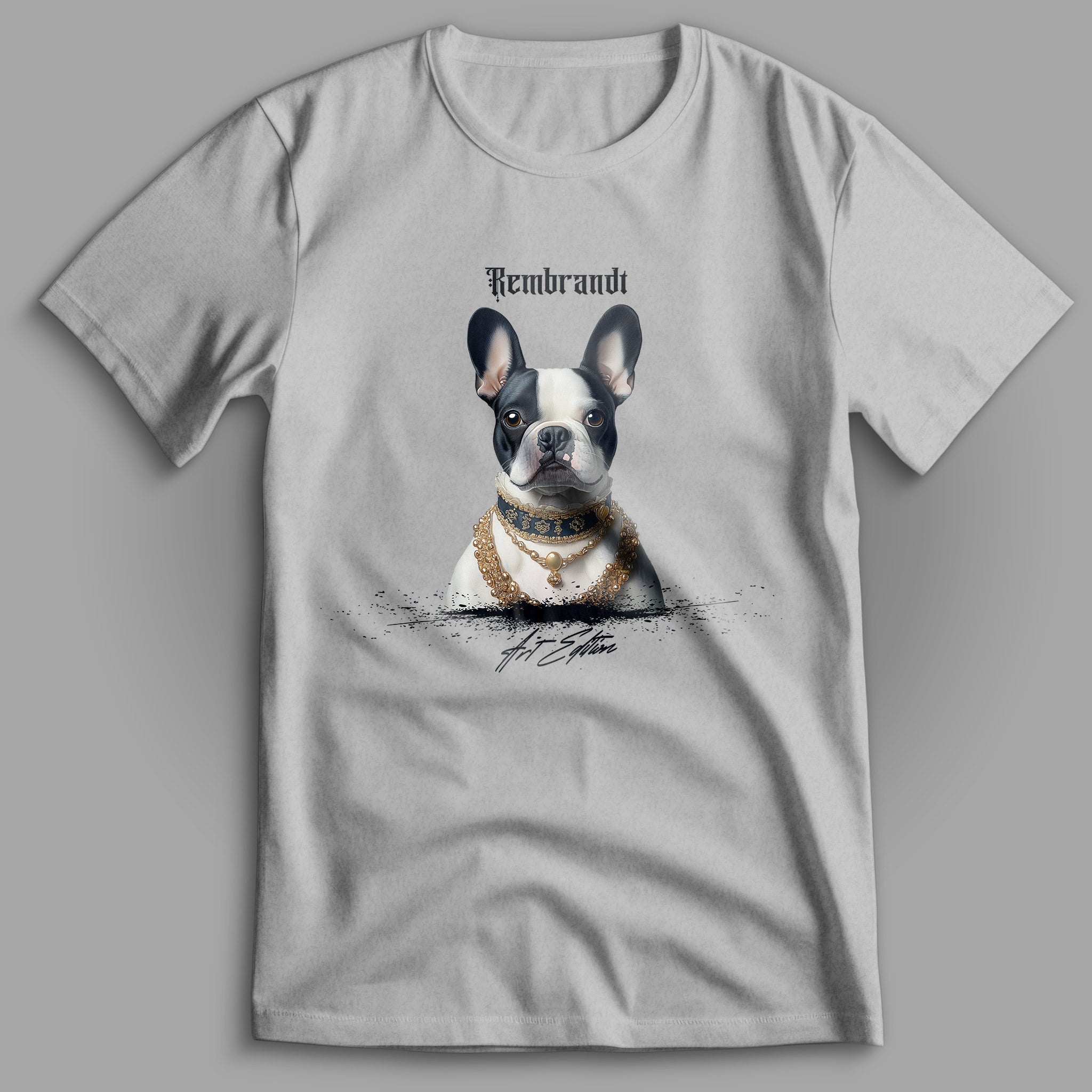 Rembrandt Art Edition French Bulldog II T-Shirt