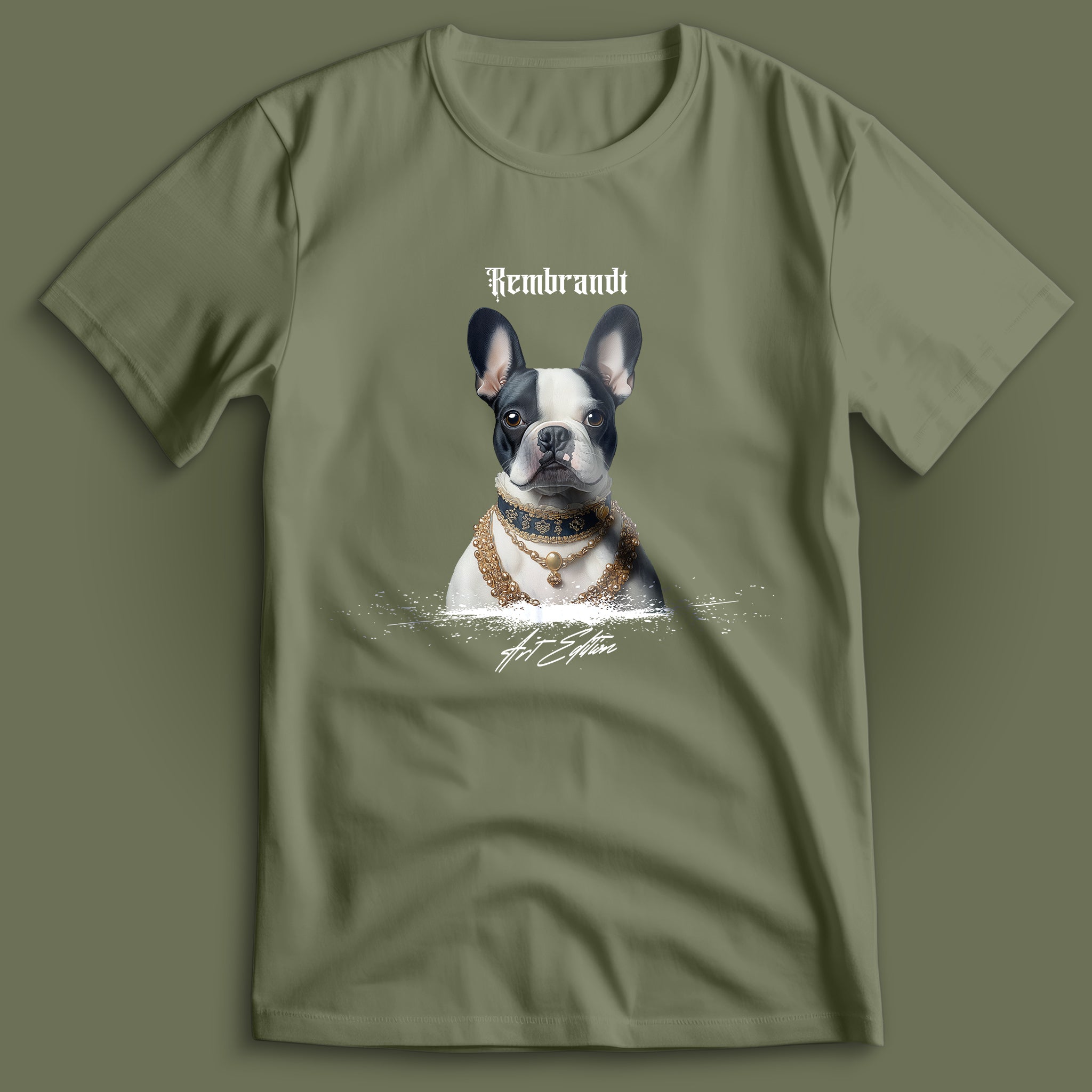 Rembrandt Art Edition French Bulldog II T-Shirt