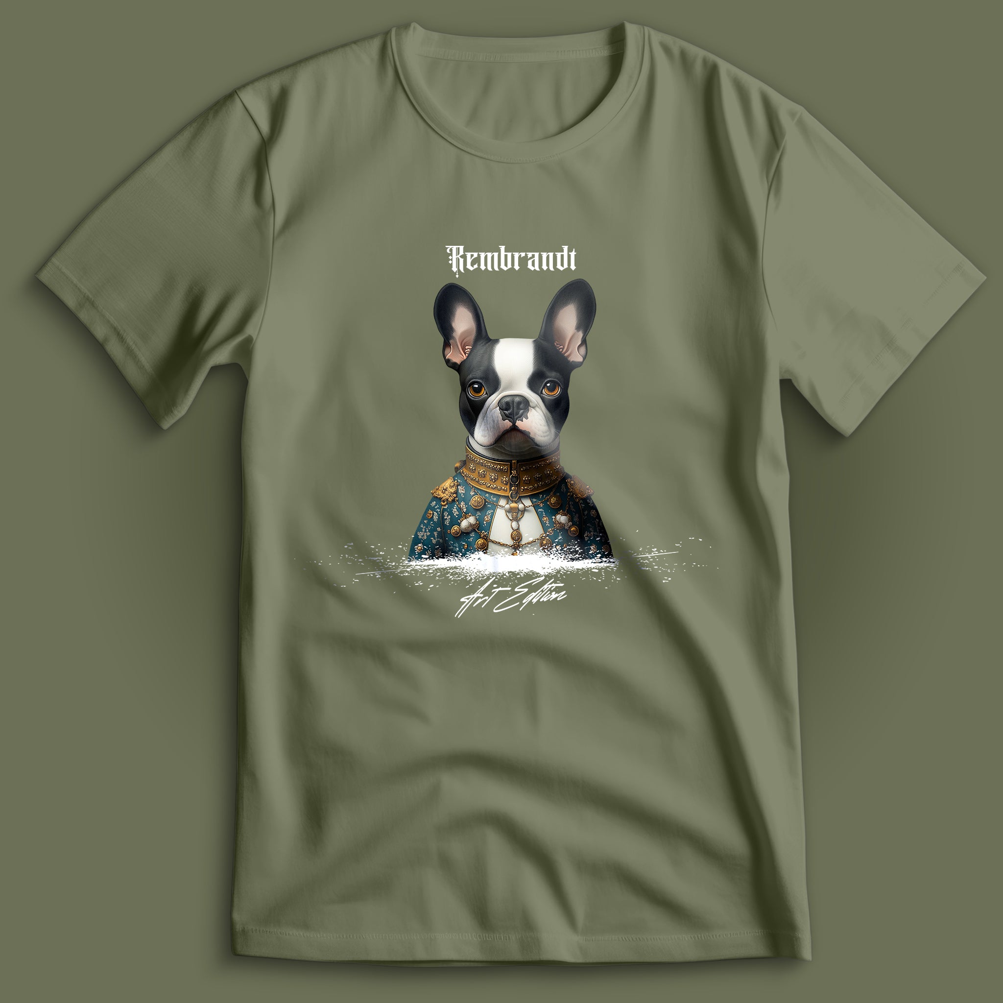 Rembrandt Art Edition French Bulldog III T-Shirt