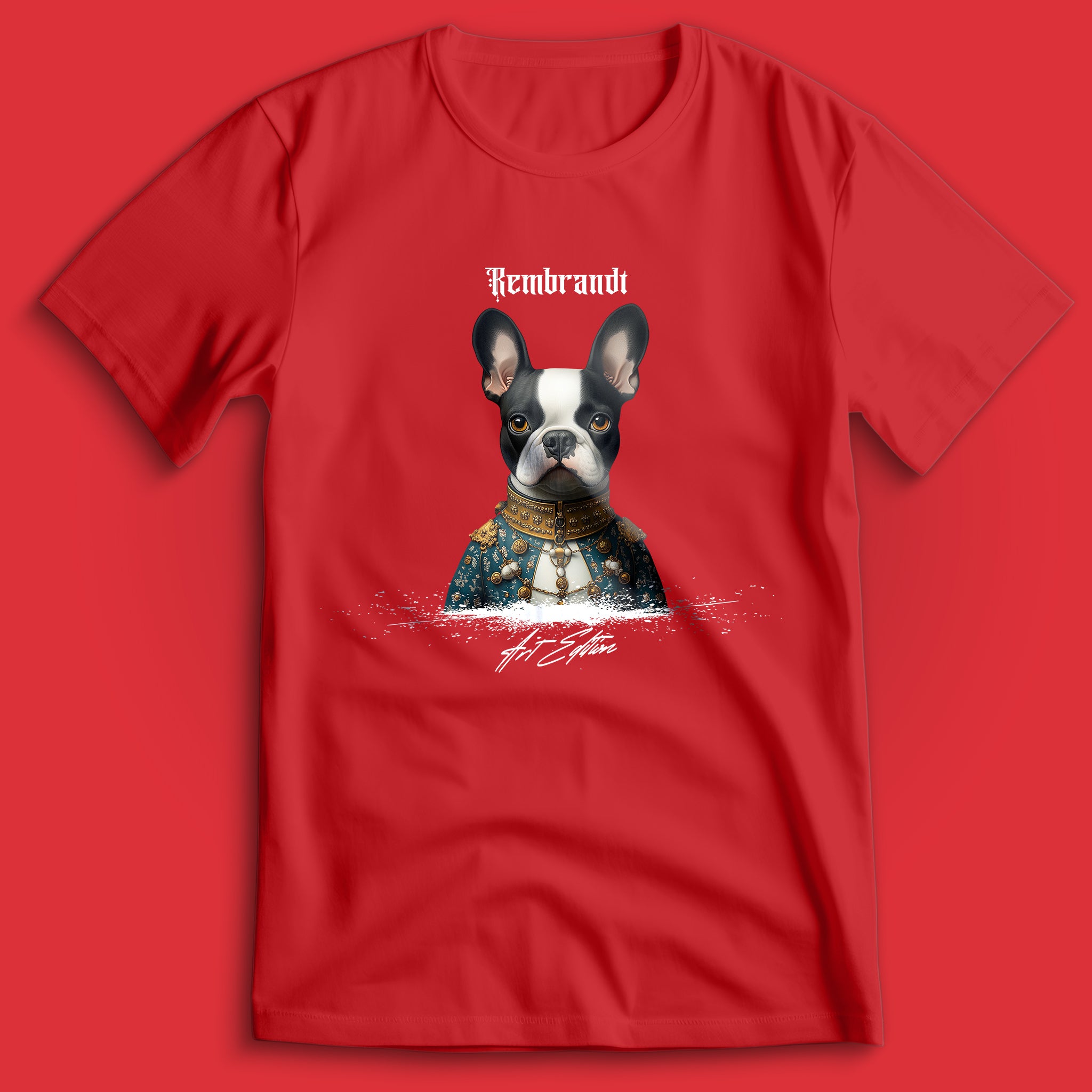 Rembrandt Art Edition French Bulldog III T-Shirt