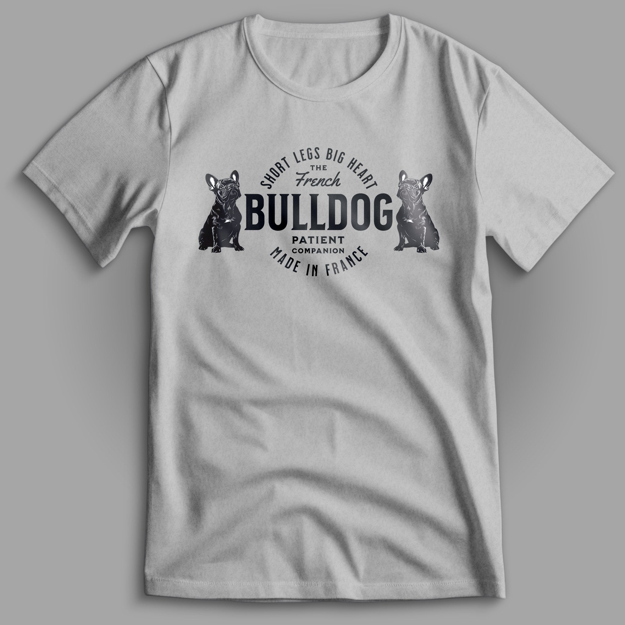 French Bulldog Short Legs Big 🖤 T-Shirt