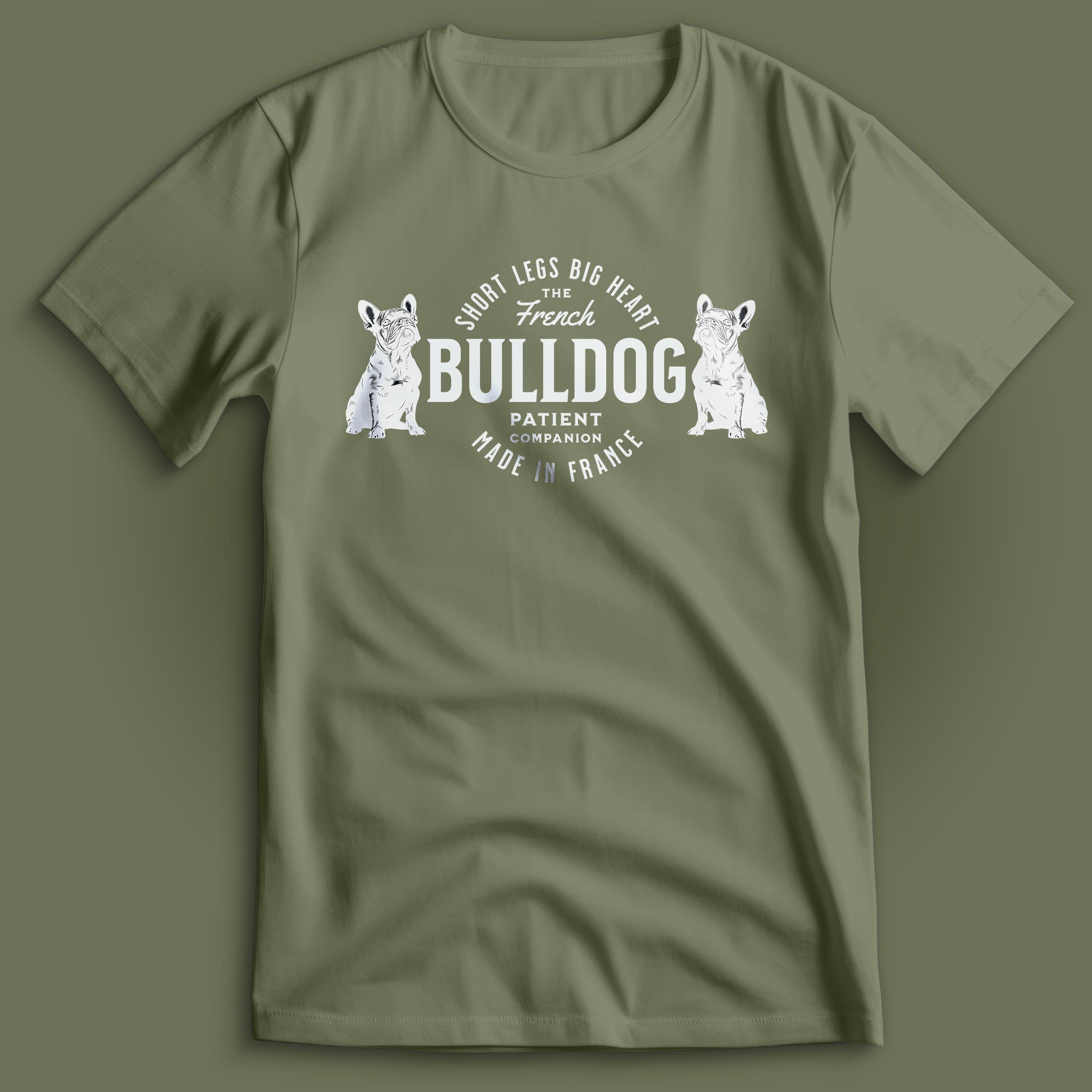 French Bulldog Short Legs Big 🖤 T-Shirt