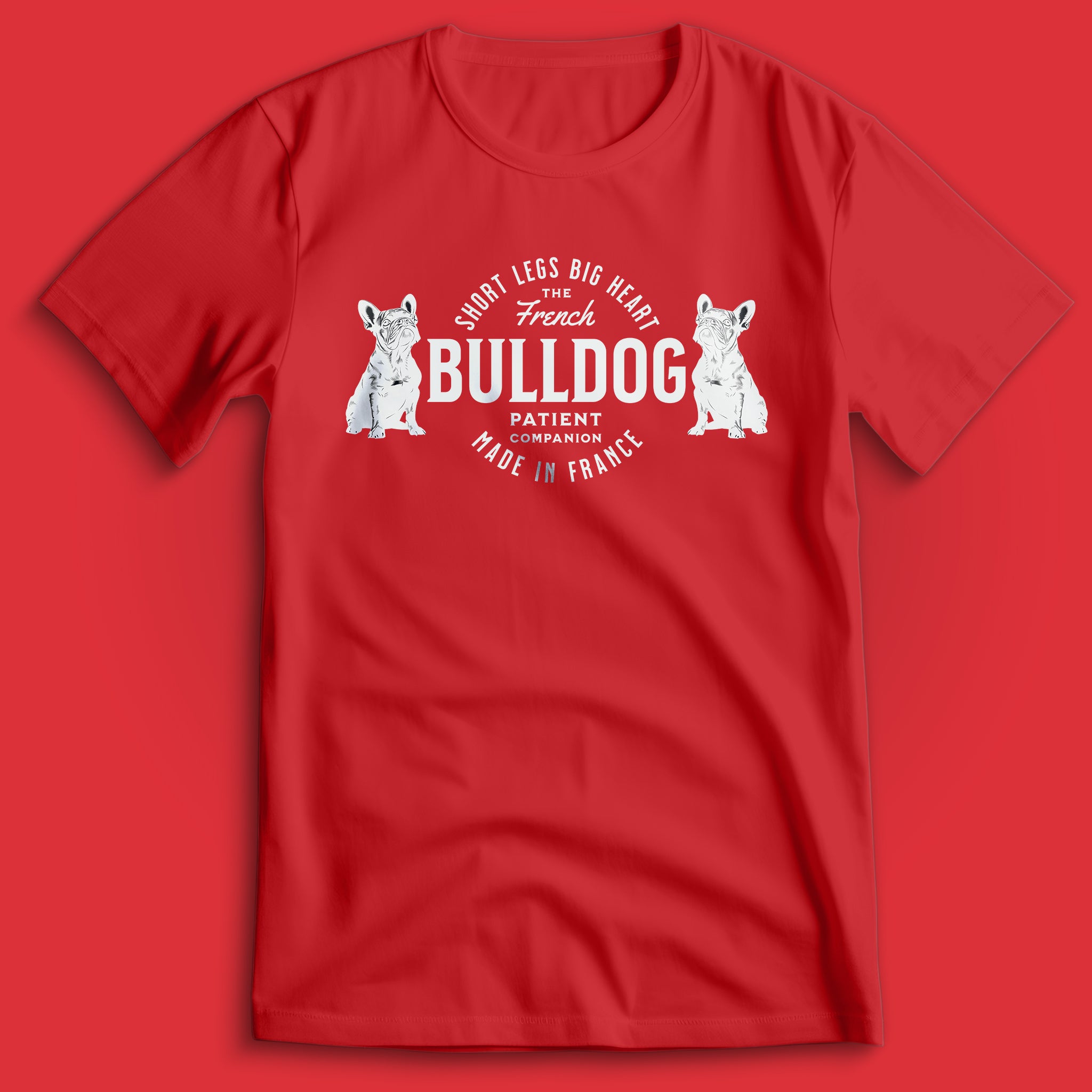 French Bulldog Short Legs Big 🖤 T-Shirt