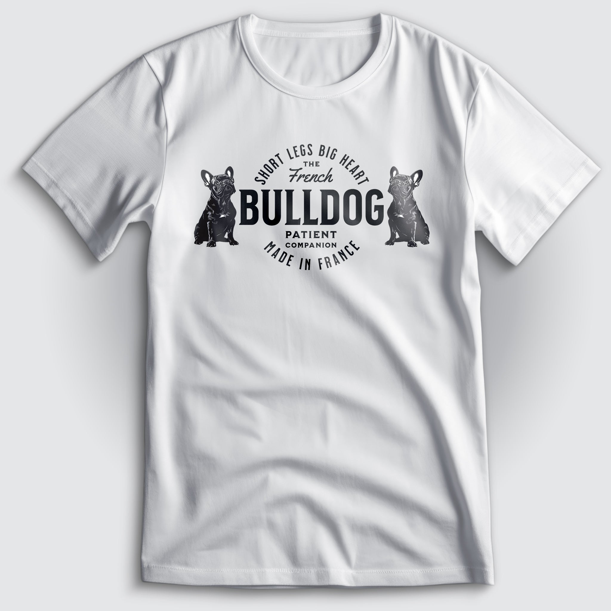 French Bulldog Short Legs Big 🖤 T-Shirt