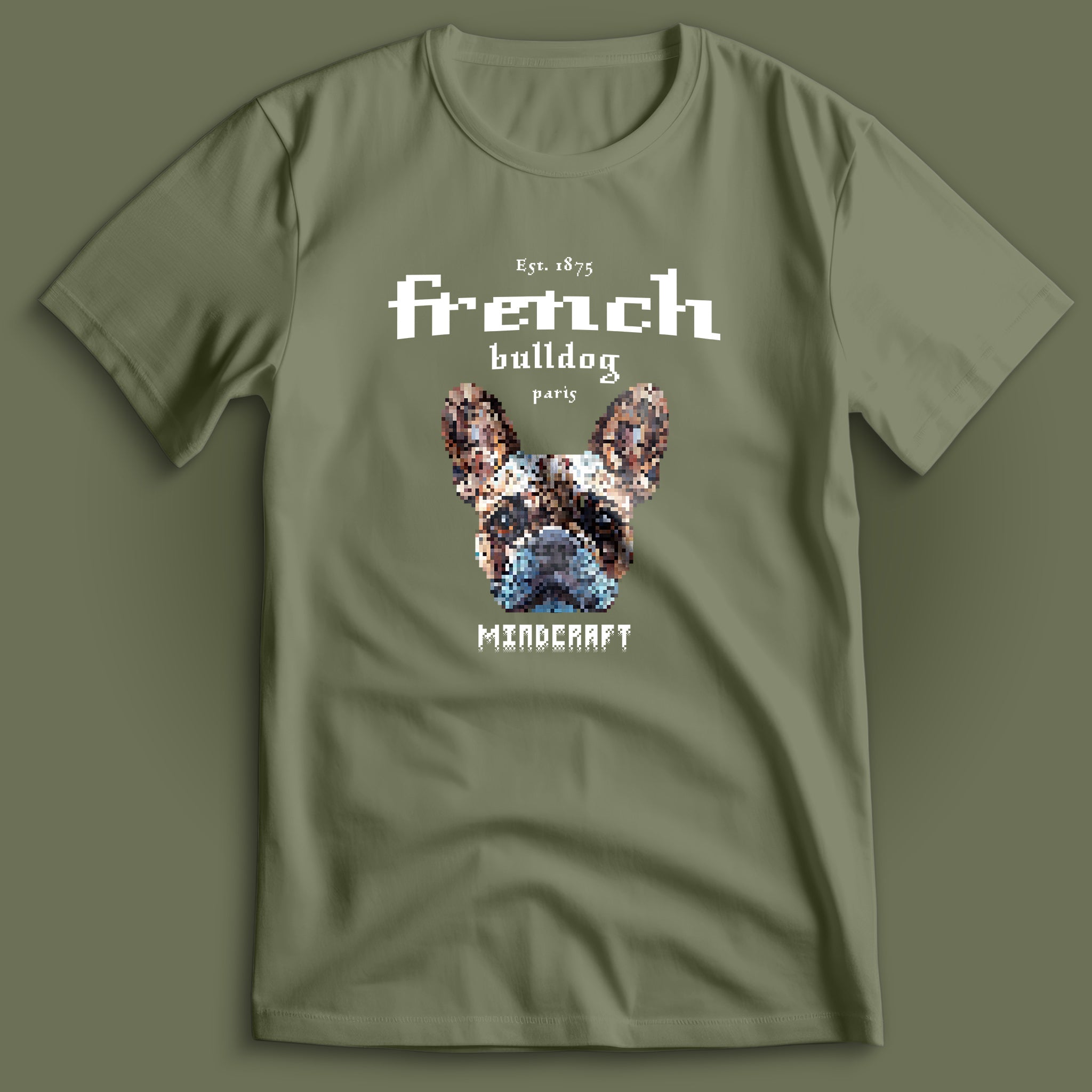 French Bulldog Pixelart Edition T-Shirt
