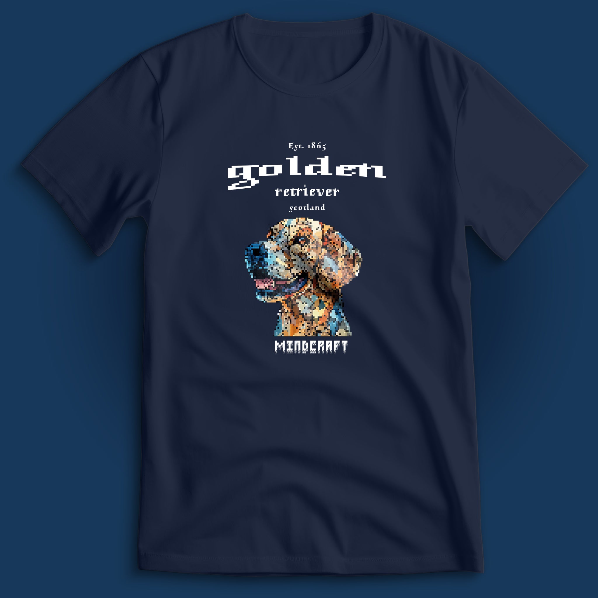 Golden Retriever Pixelart Edition T-Shirt