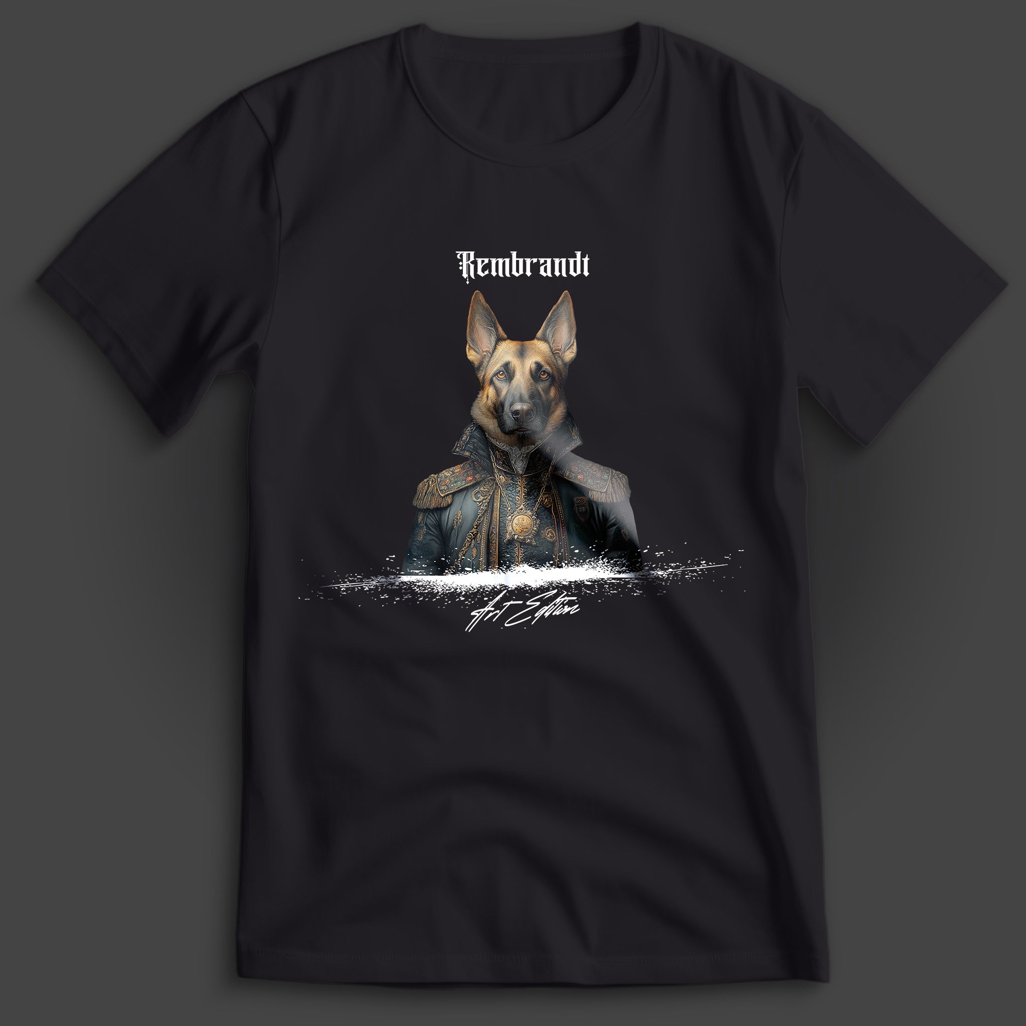 Rembrandt Art Edition Schäferhund T-Shirt