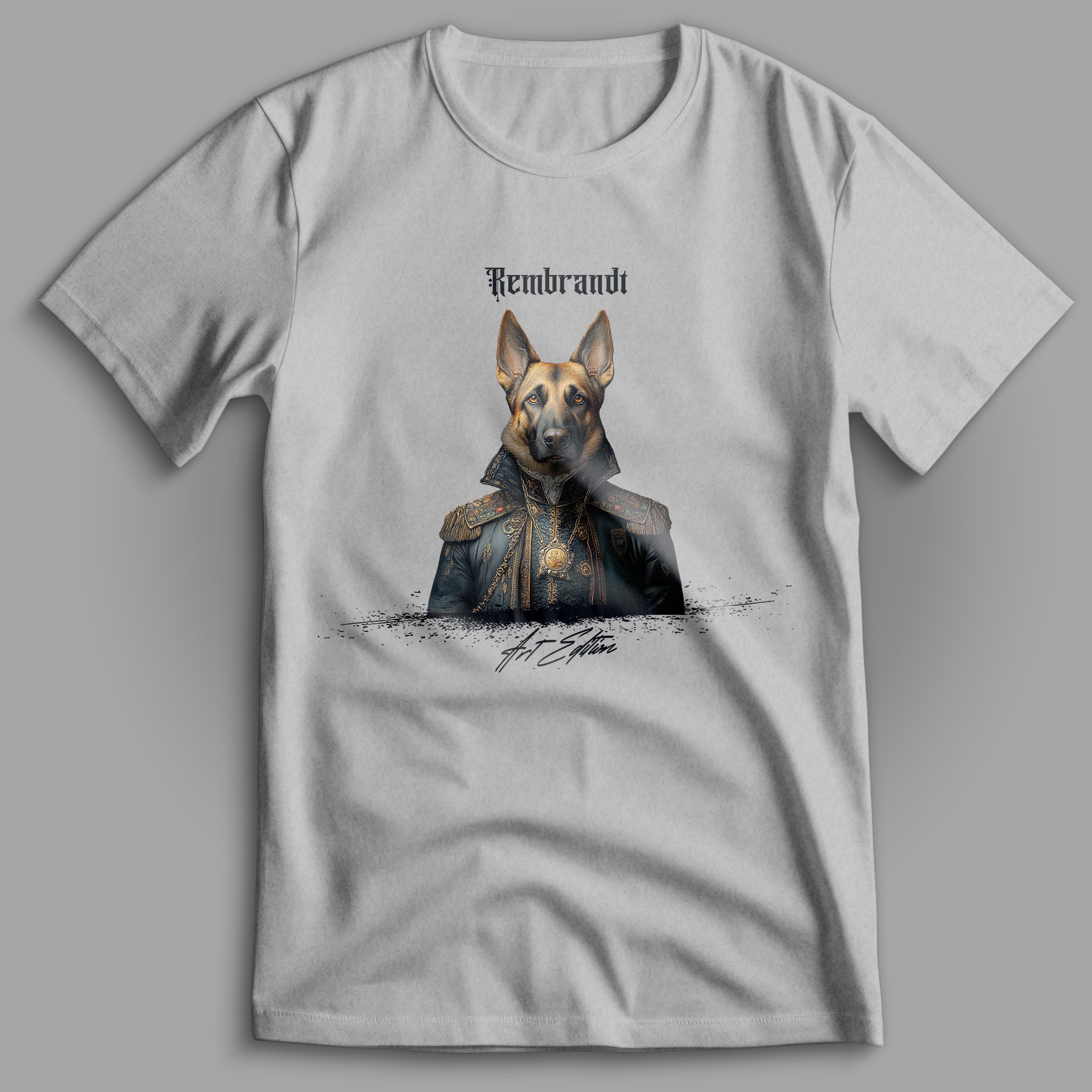 Rembrandt Art Edition Schäferhund T-Shirt