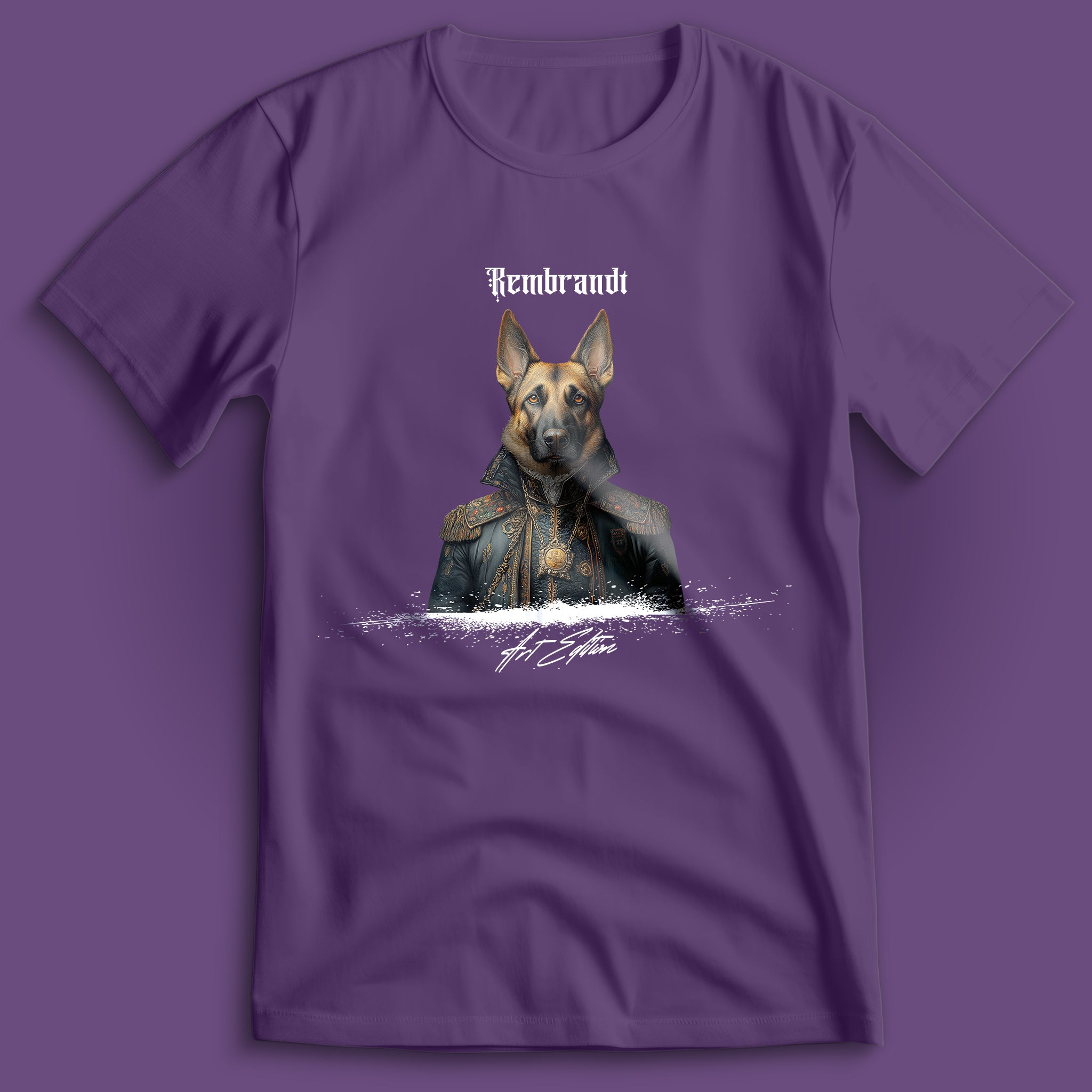 Rembrandt Art Edition Schäferhund T-Shirt