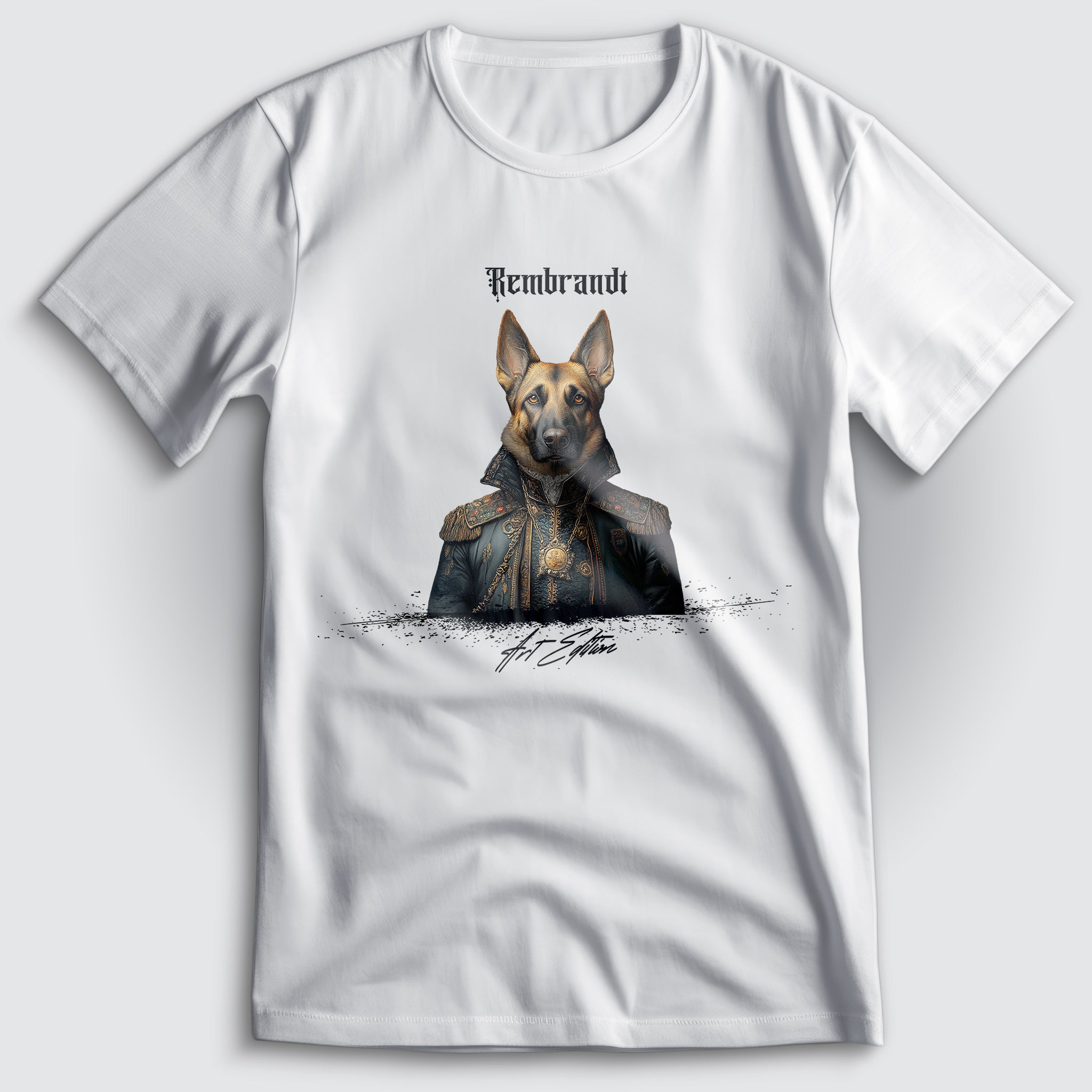 Rembrandt Art Edition Schäferhund T-Shirt