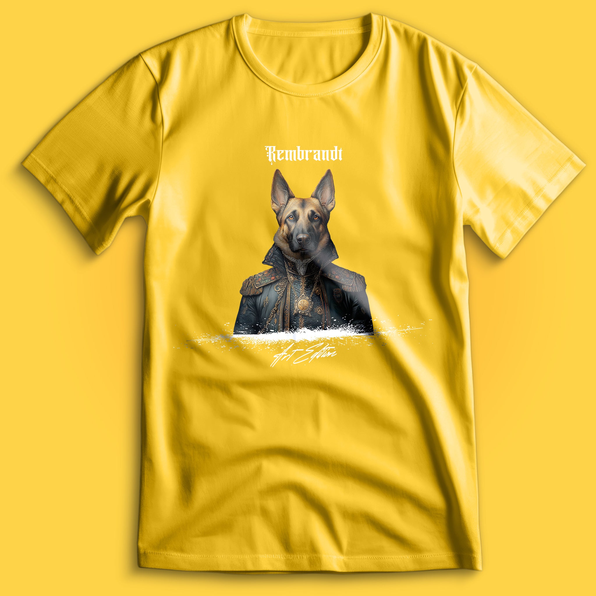 Rembrandt Art Edition Schäferhund T-Shirt