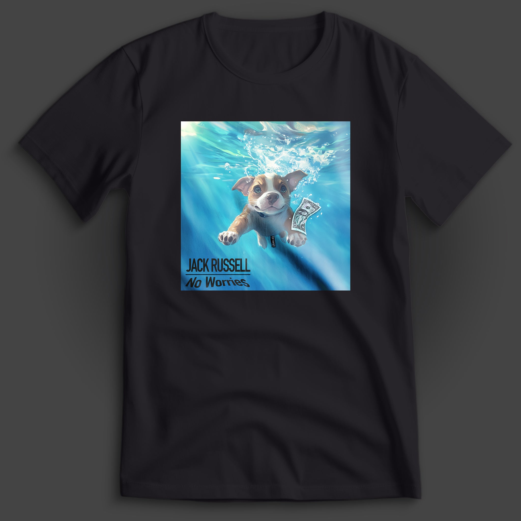 Jack Russell No Worries Artist Edition T-Shirt
